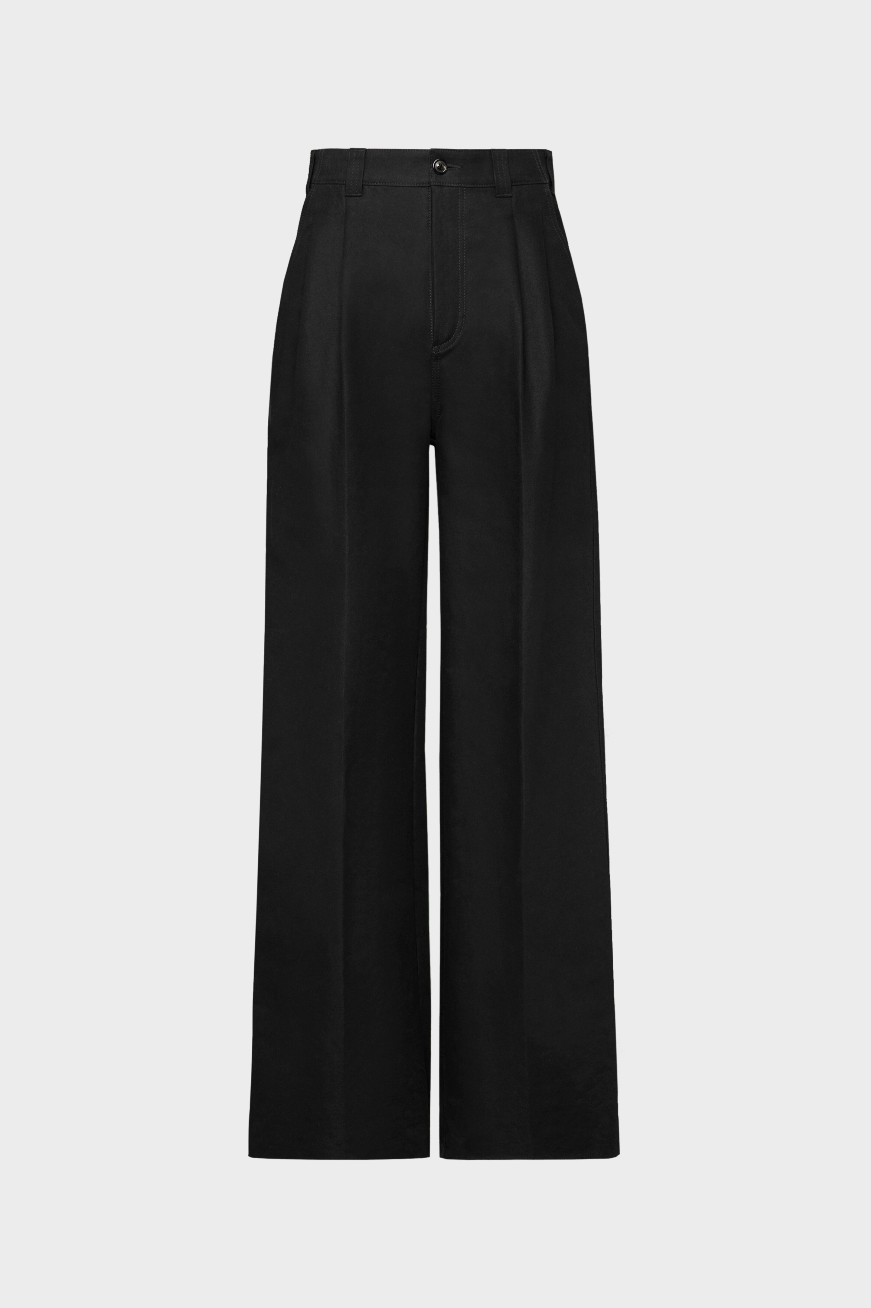 Black Skater Oversized Chino Trousers | Maison Margiela