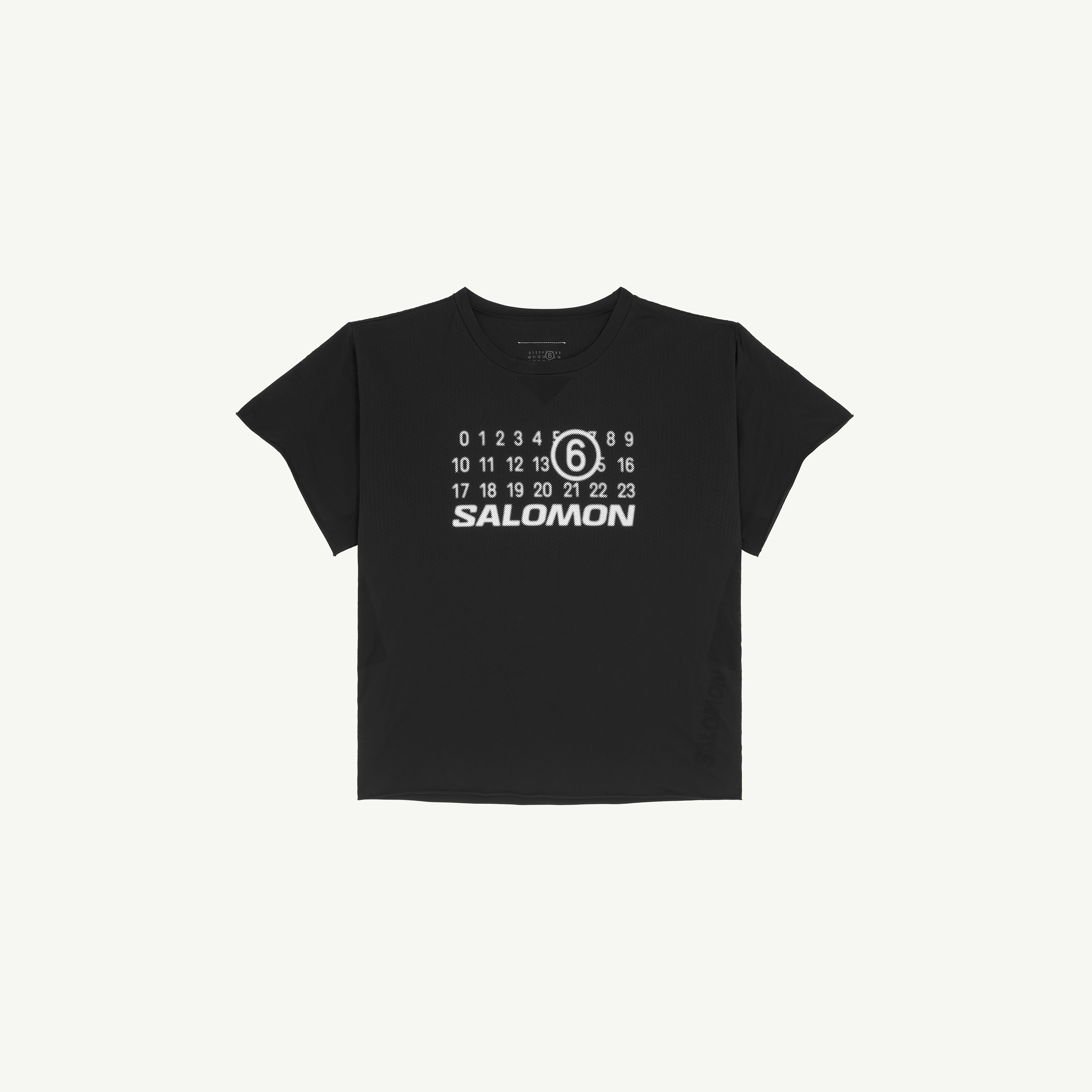 Black Seamless T-Shirt - Regular Fit | Maison Margiela