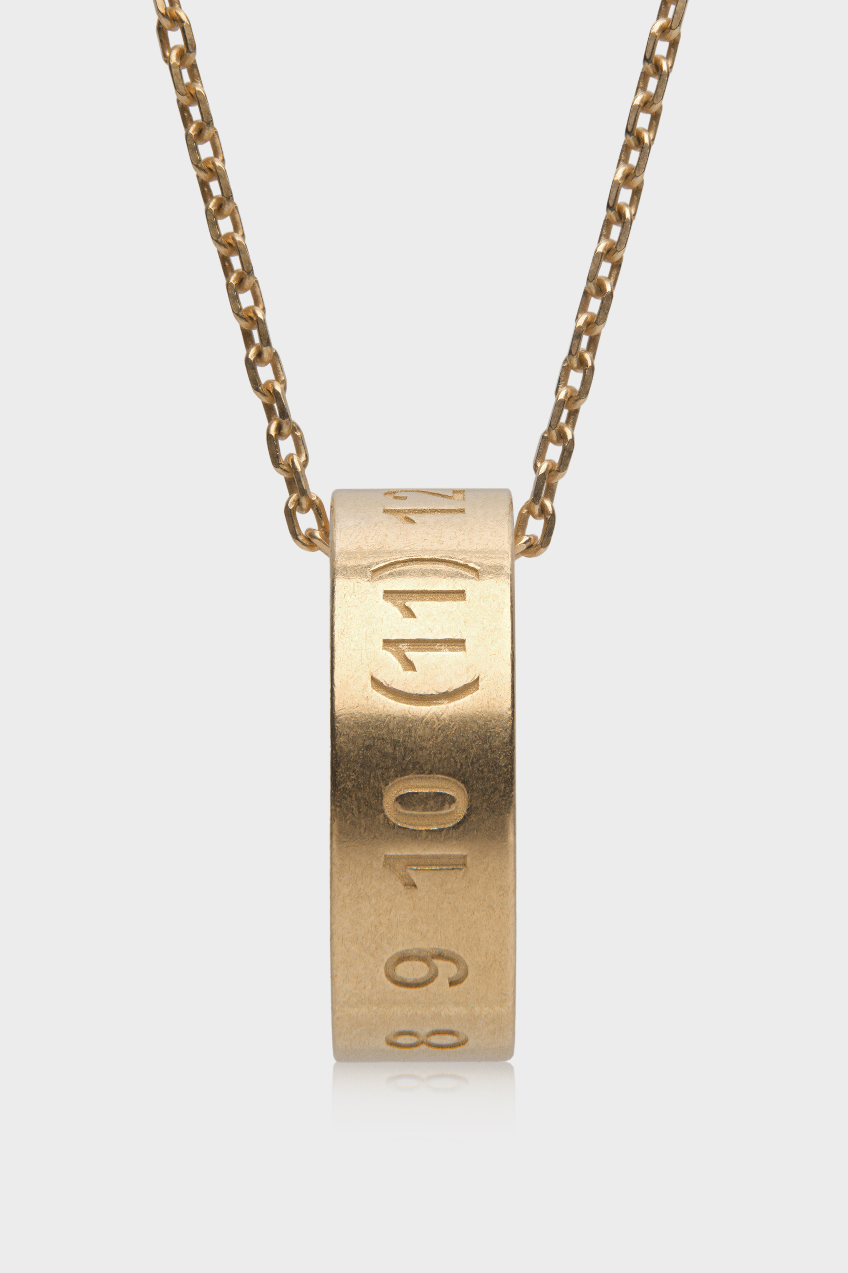 Ring Necklace - Numerical Ring | Maison Margiela