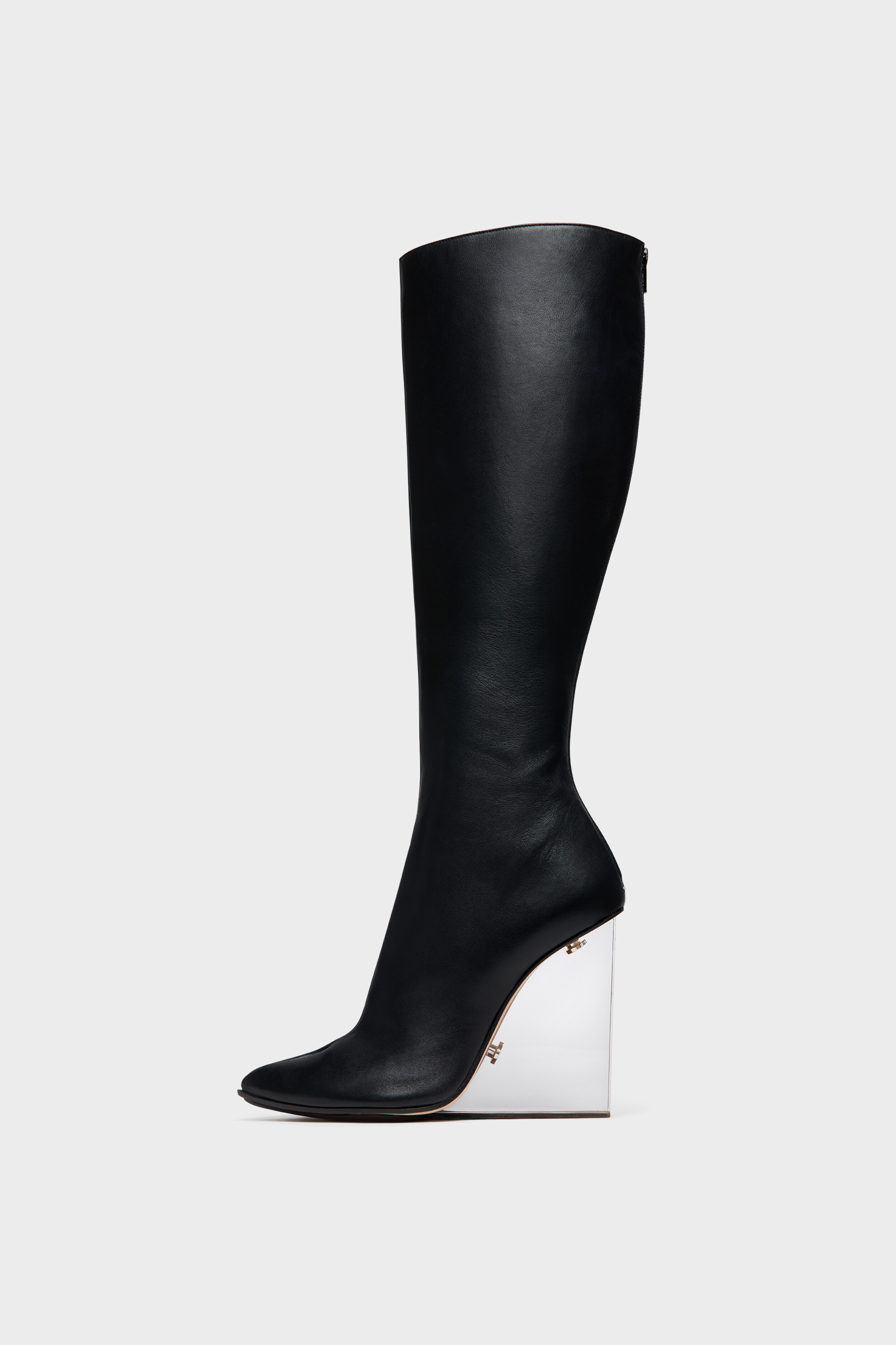 Black Tabi Claw Plexi Long Boots | Maison Margiela Official