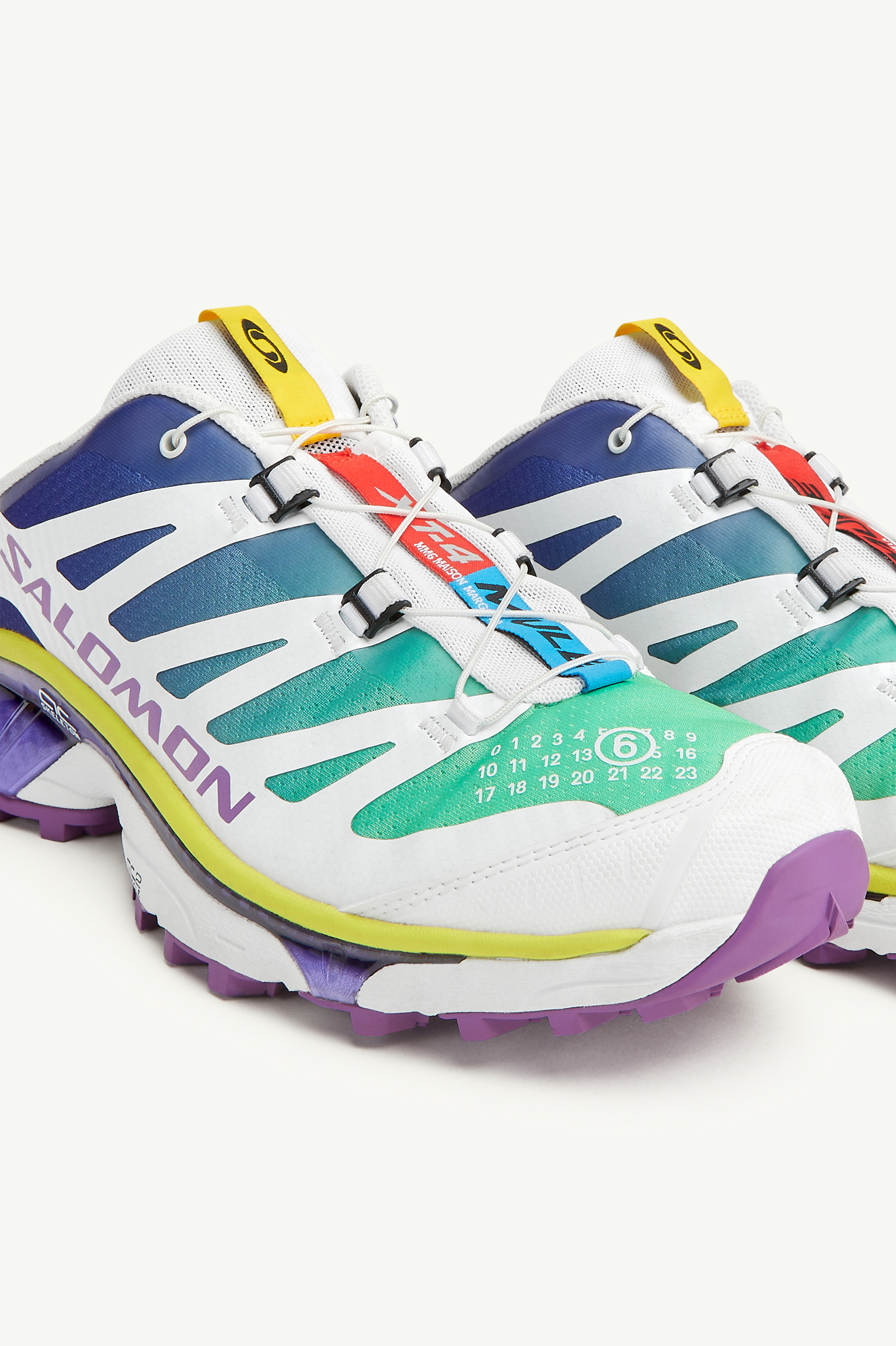 White Men's Xt-4 Mules - MM6 x Salomon | MM6