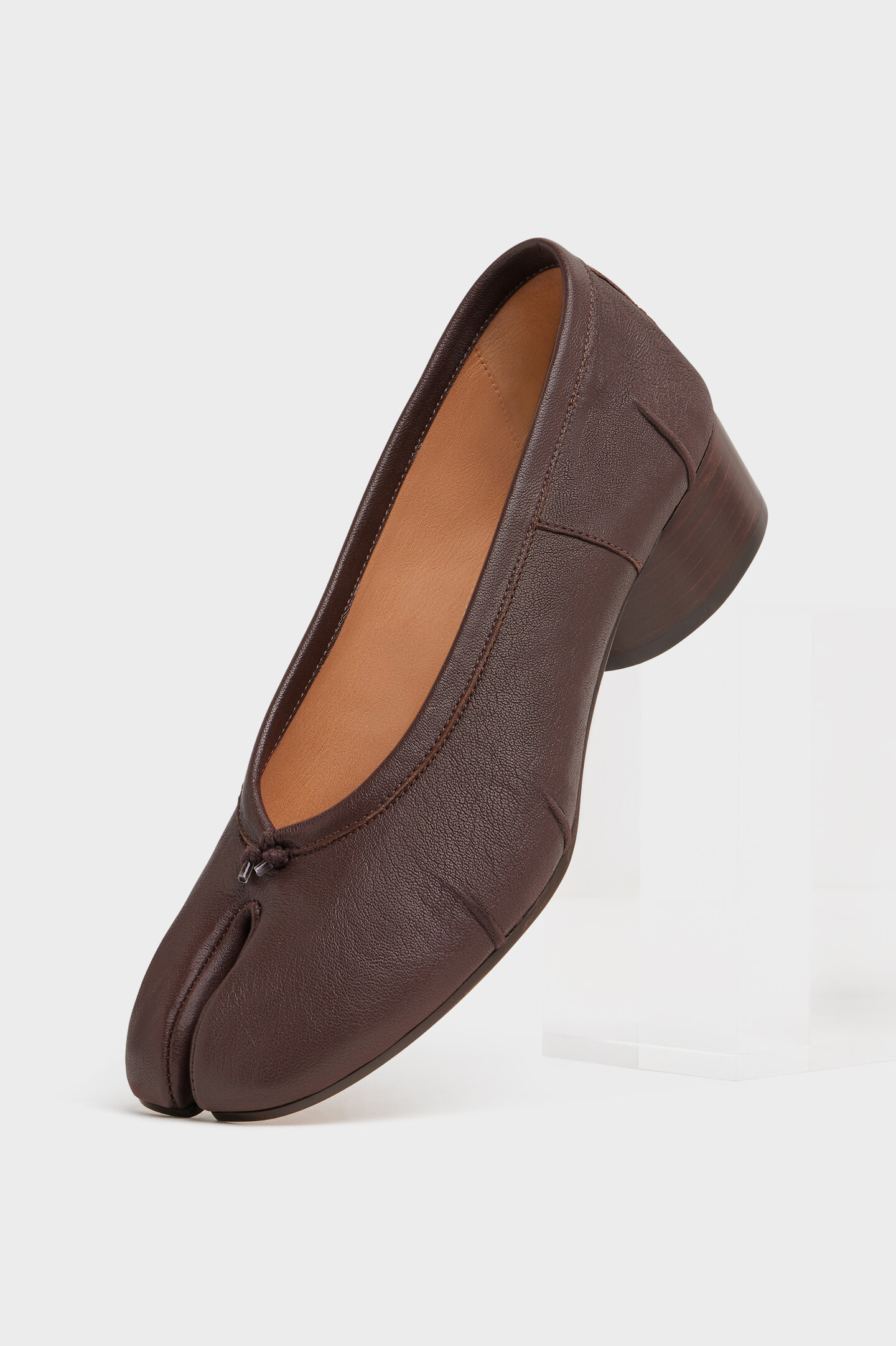 Brown Tabi Ballerina | Maison Margiela Official