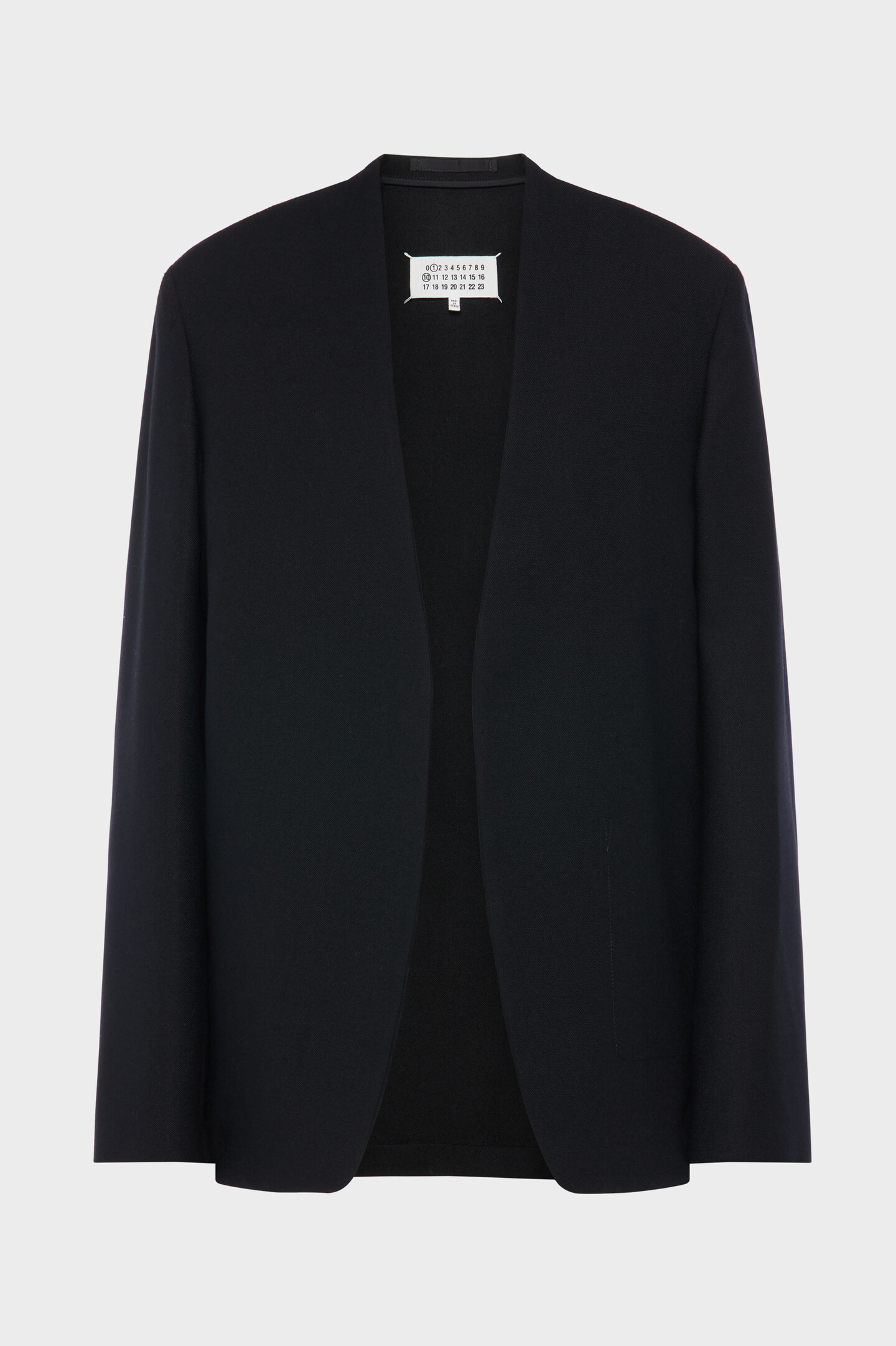 Black Minimal jacket | Maison Margiela Official