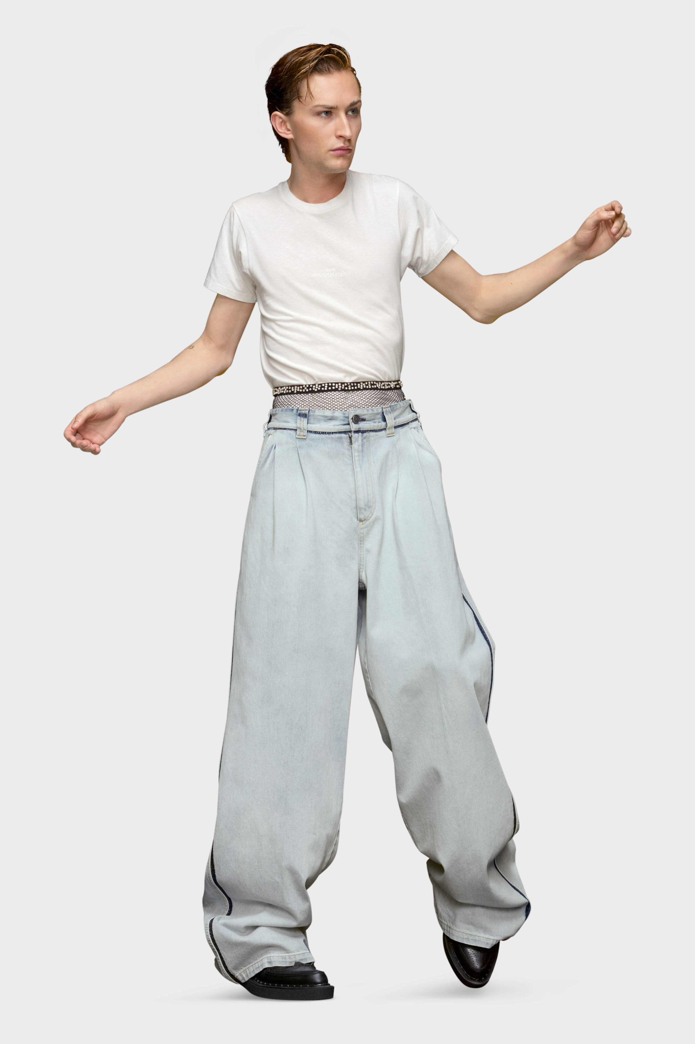 White Reverse Logo T-Shirt | Maison Margiela White Reverse Logo T-Shirt | Maison Margiela