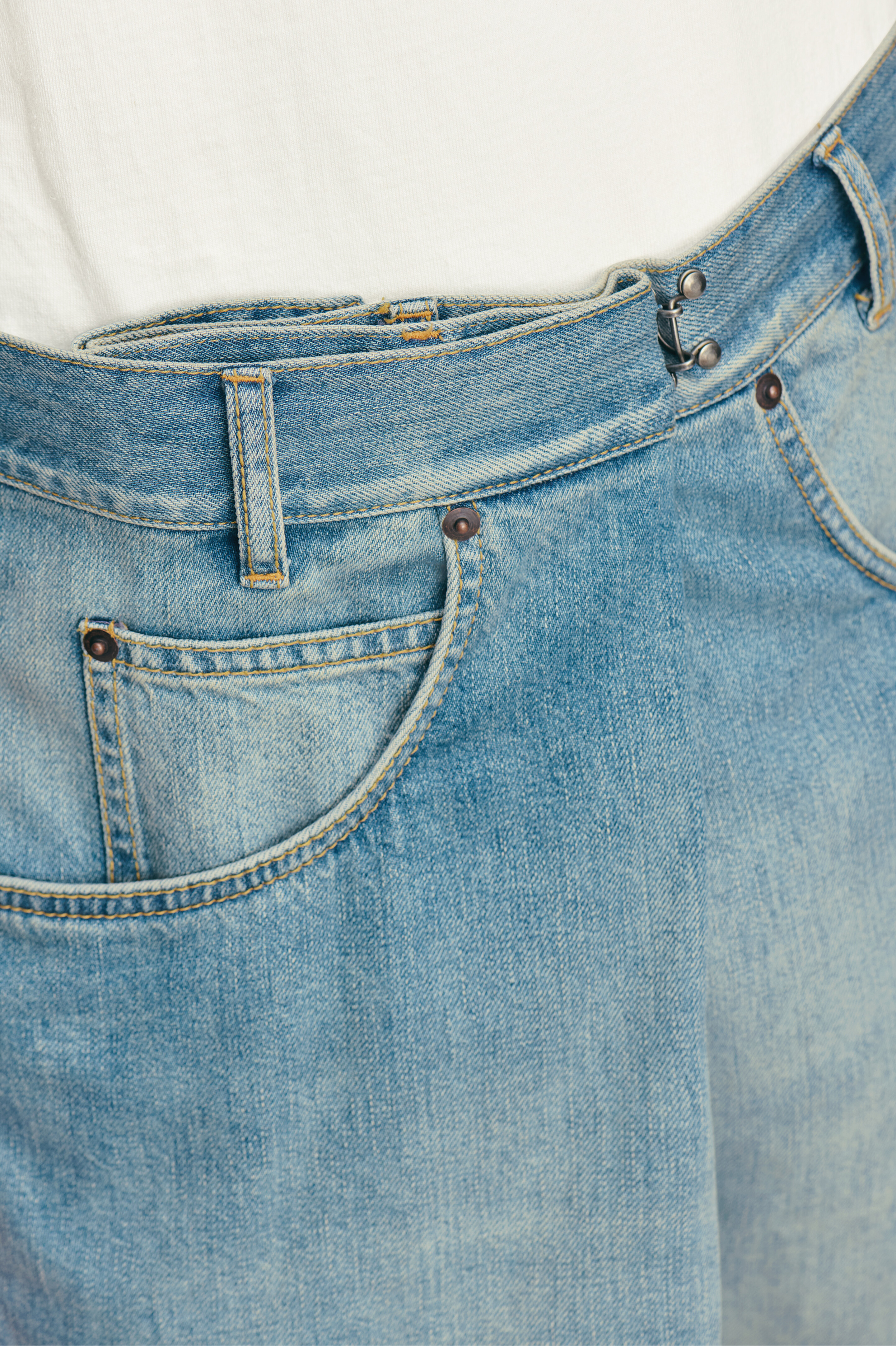 Blue jeans Wrap Denim Jeans | Maison Margiela Official