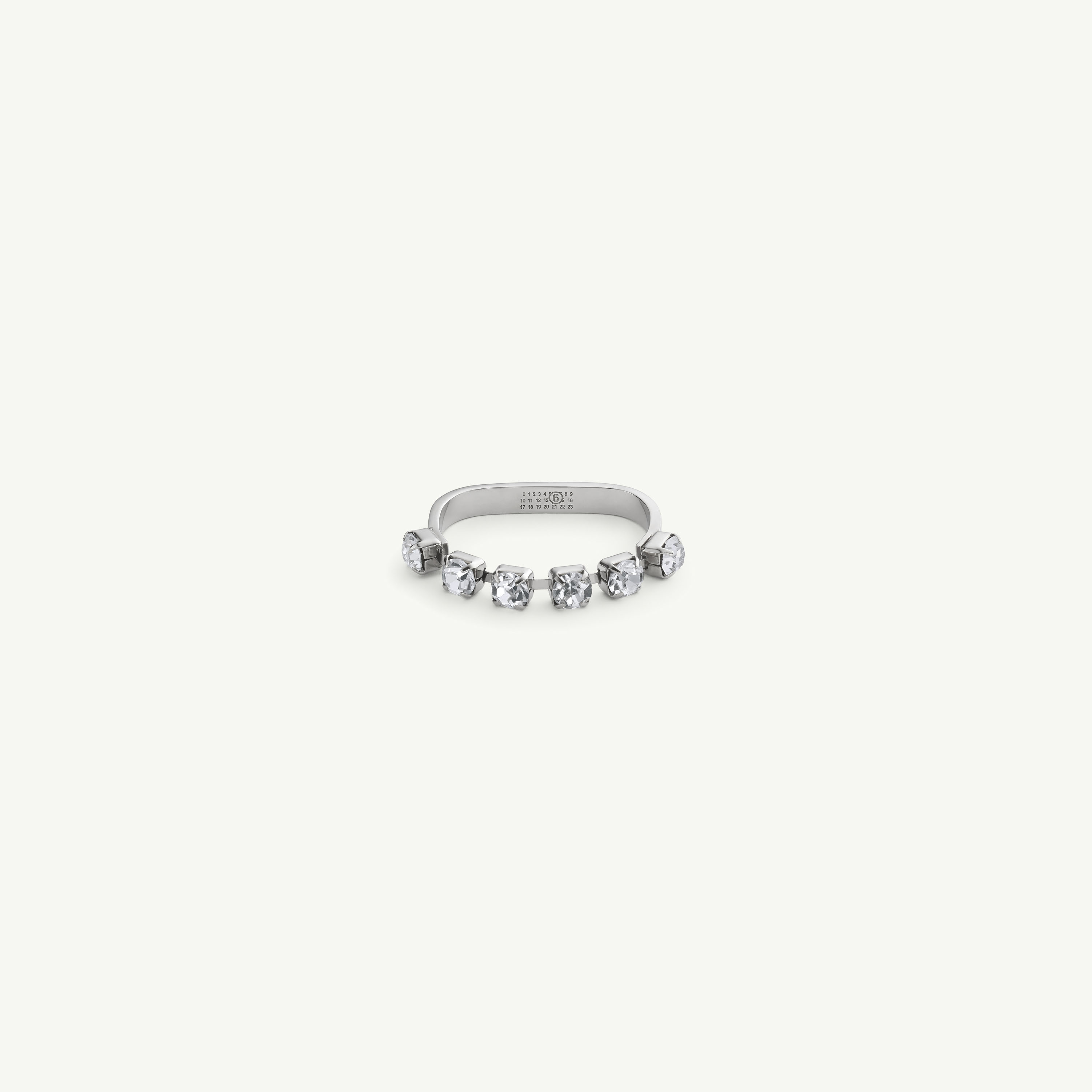 STRASS DOUBLE RING