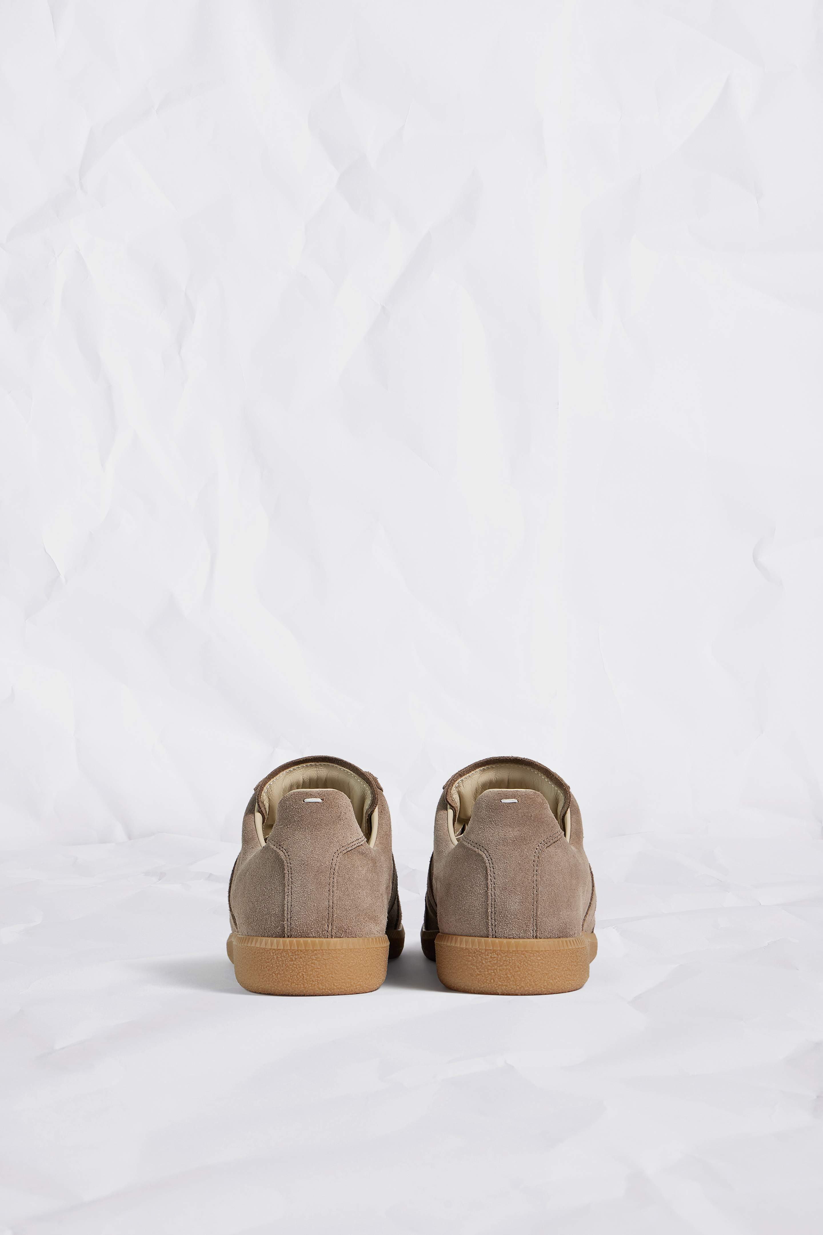 Taupe Replica Sneakers Suede | Maison Margiela Official
