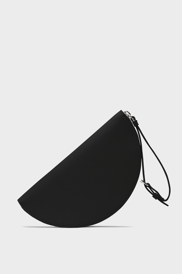 Black Leather Pouch | Maison Margiela