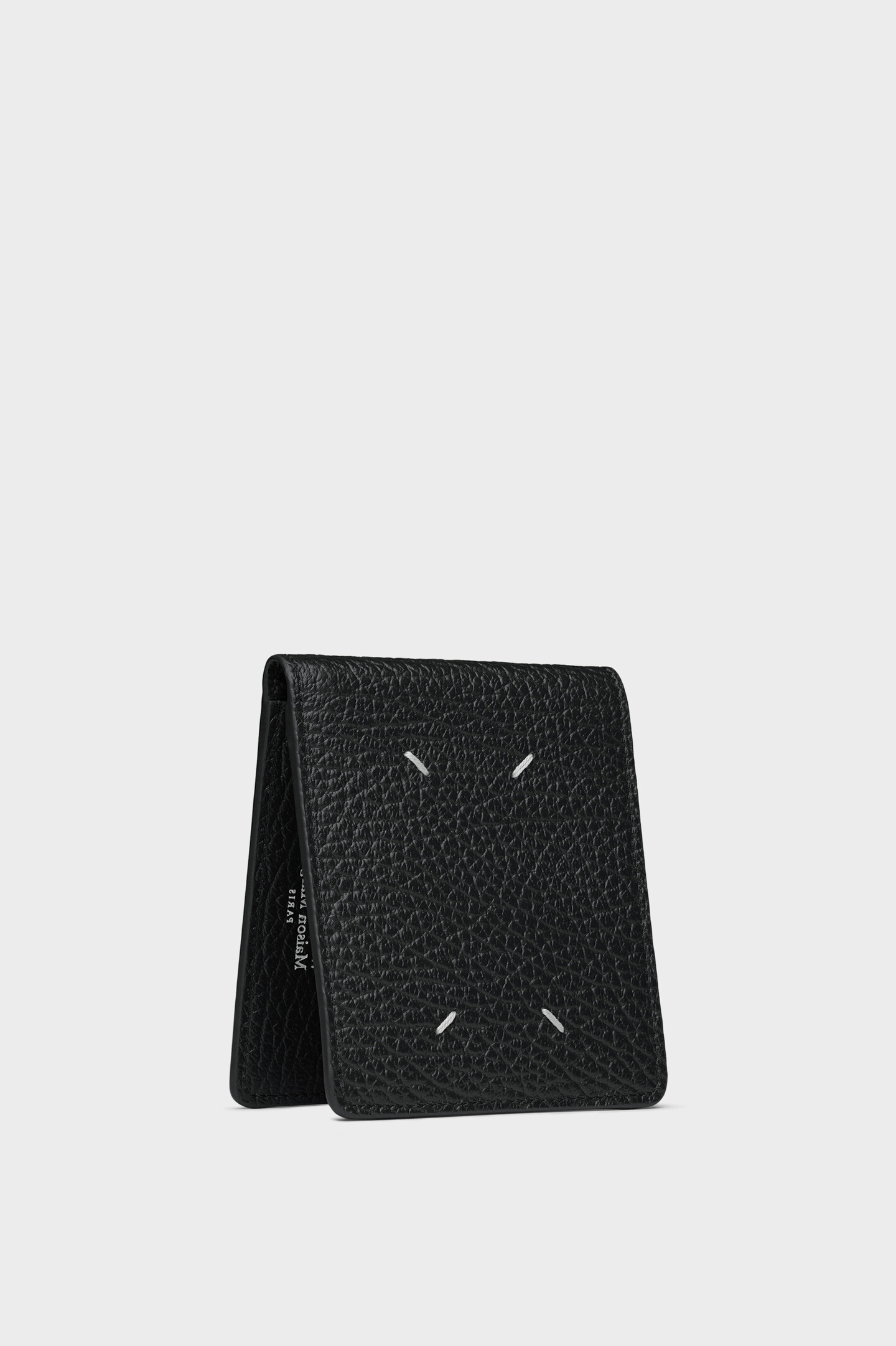 Black Four stitches cardholder | Maison Margiela Official