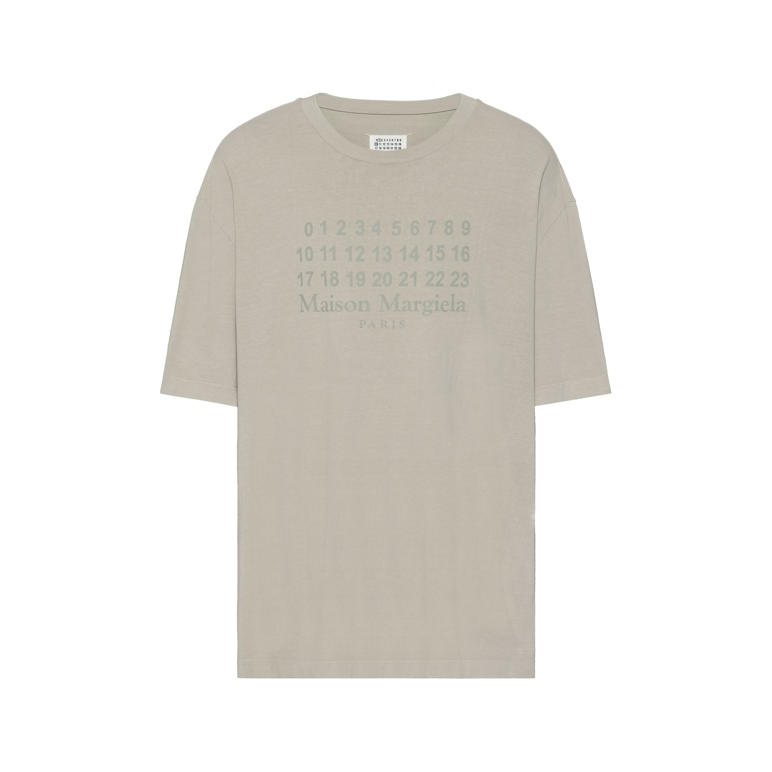 Maison Margiela ナンバリングロゴTシャツ Maison Margiela (メゾン マルジェラ) ナンバリングロゴ クルー