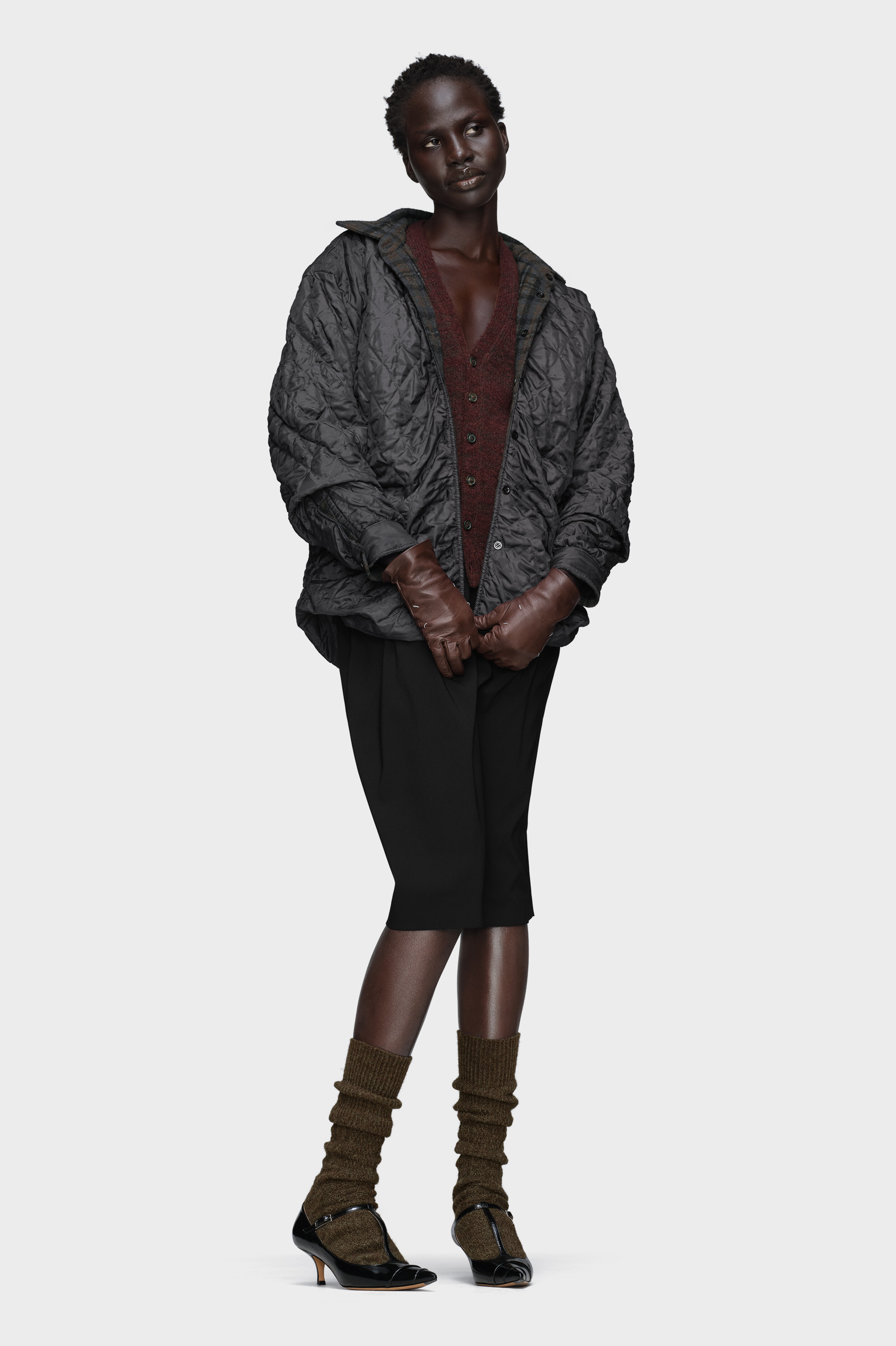 ジャケット・アウター Maison Margiela Wool Shirt Jacket 17AW Maison Margiela Wool Shirt Jacket 17AW