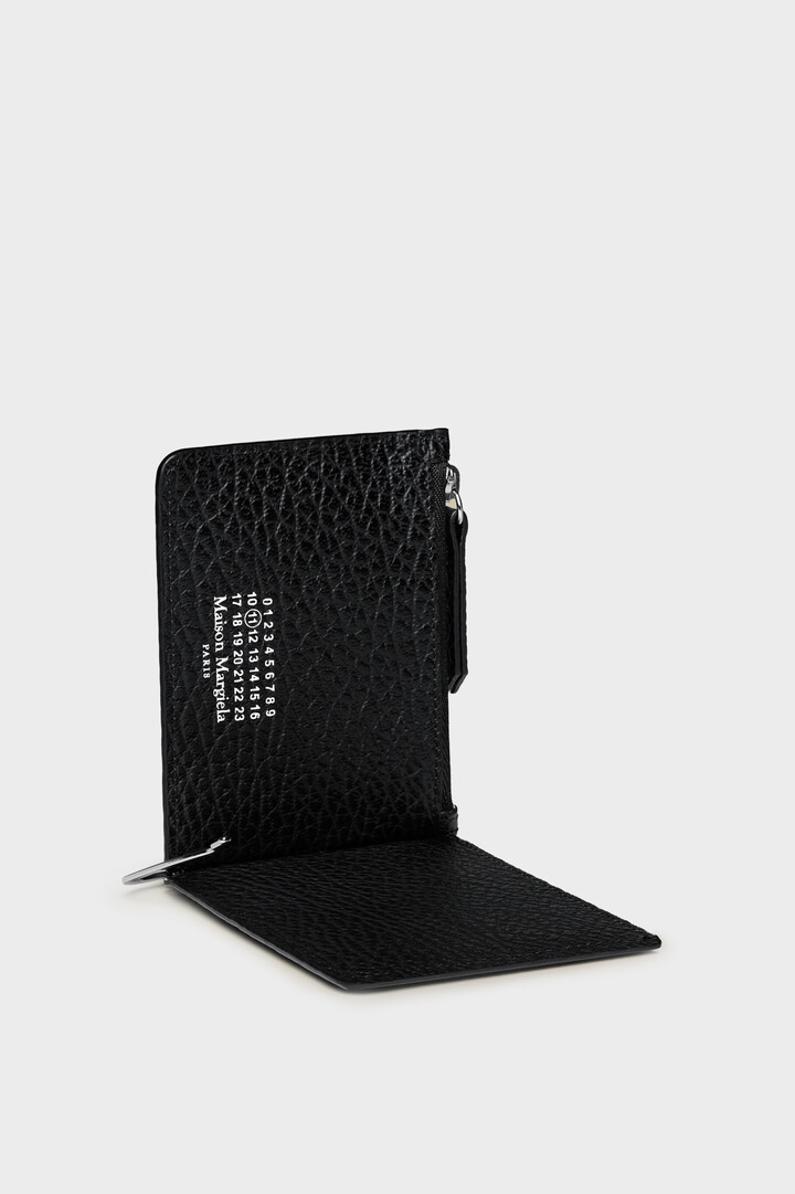 ⭐️未使用⭐️　メゾンマルジェラ　マネークリップ　小銭入れ付き　レザー　黒 メゾン マルジェラ Maison Margiela マネークリップ 財布