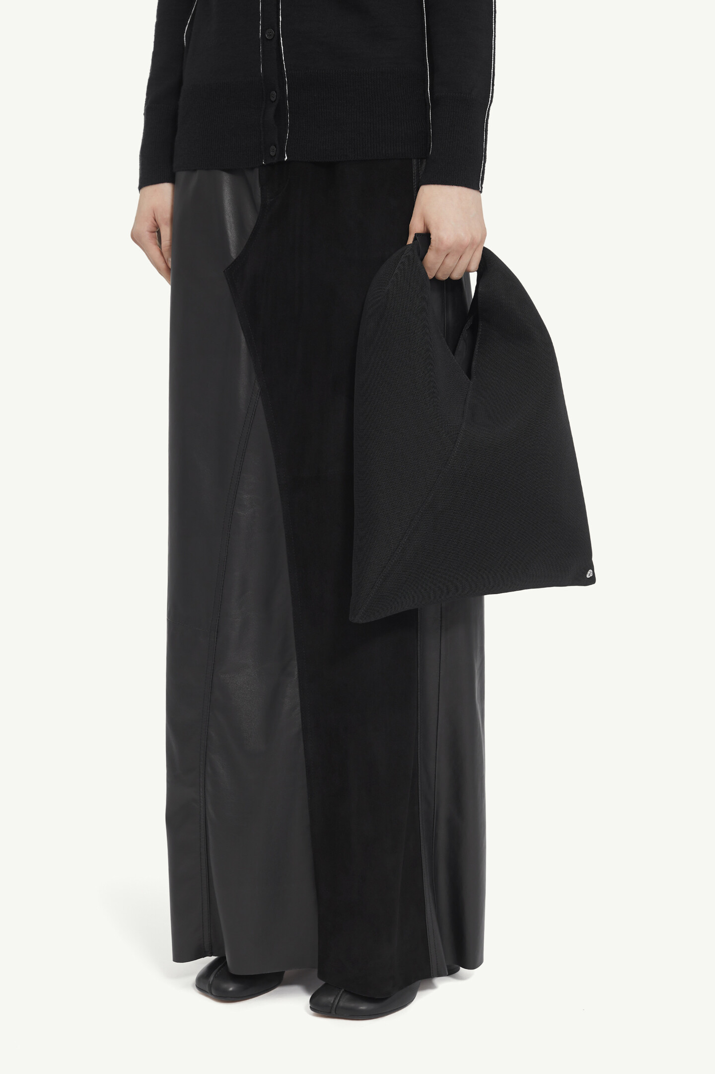 MM6 メゾンマルジェラ 牛革 ジャパニーズJapanese Women's Grained Leather Japanese Bag | MM6