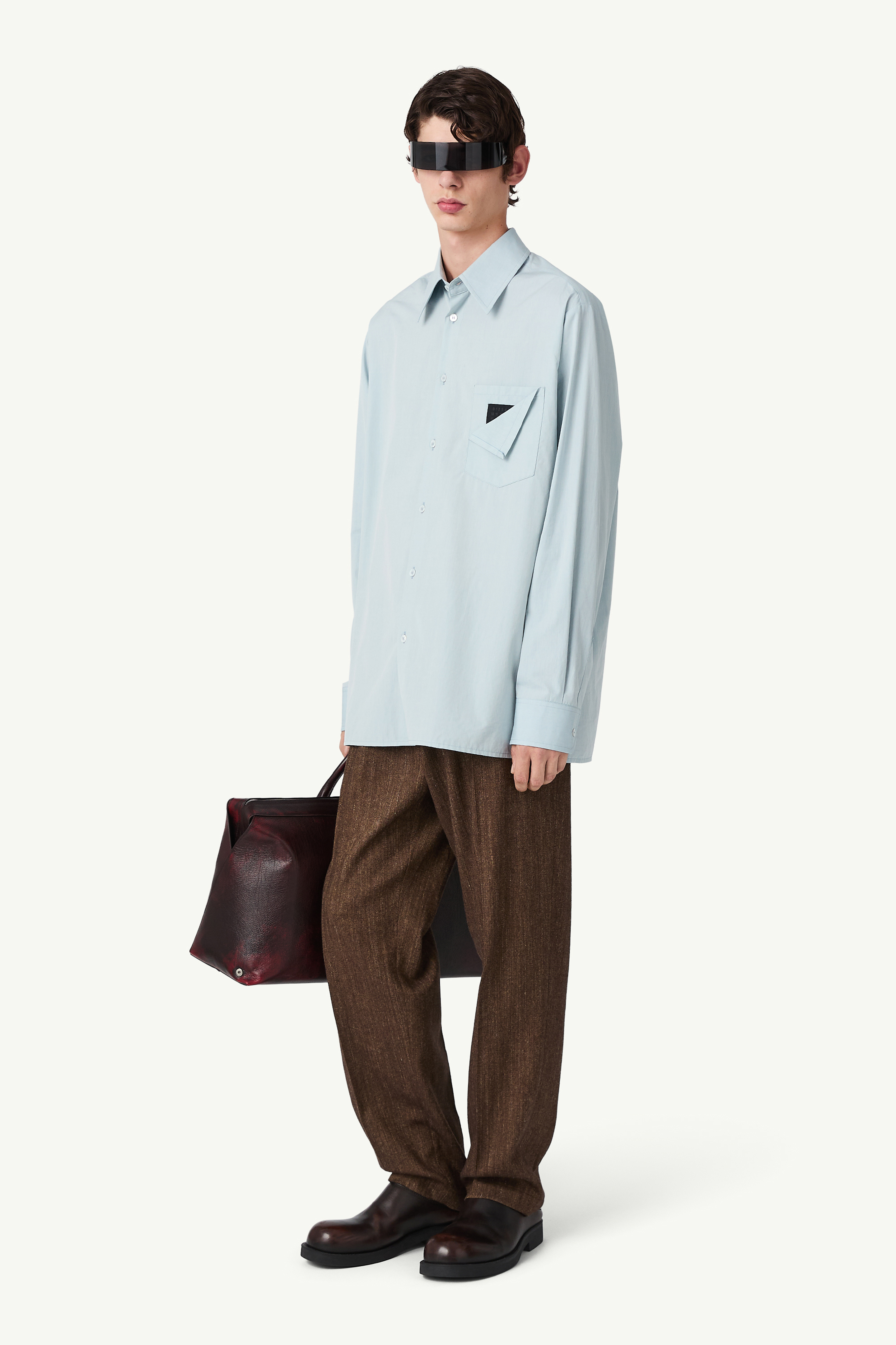 Blue Long-sleeved shirt | MM6 Official