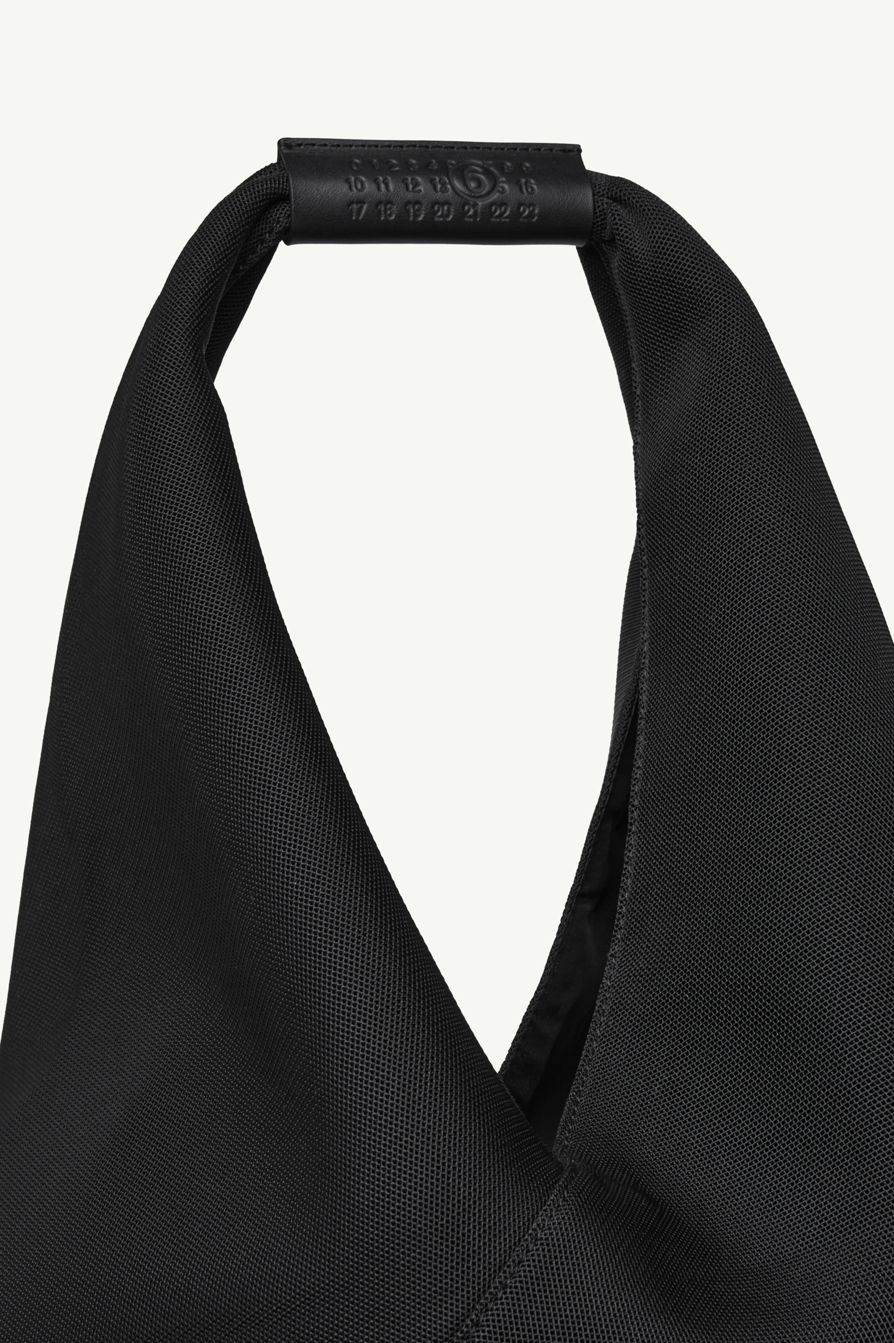 Black Mesh Crossbody Japanese Bag | Maison Margiela