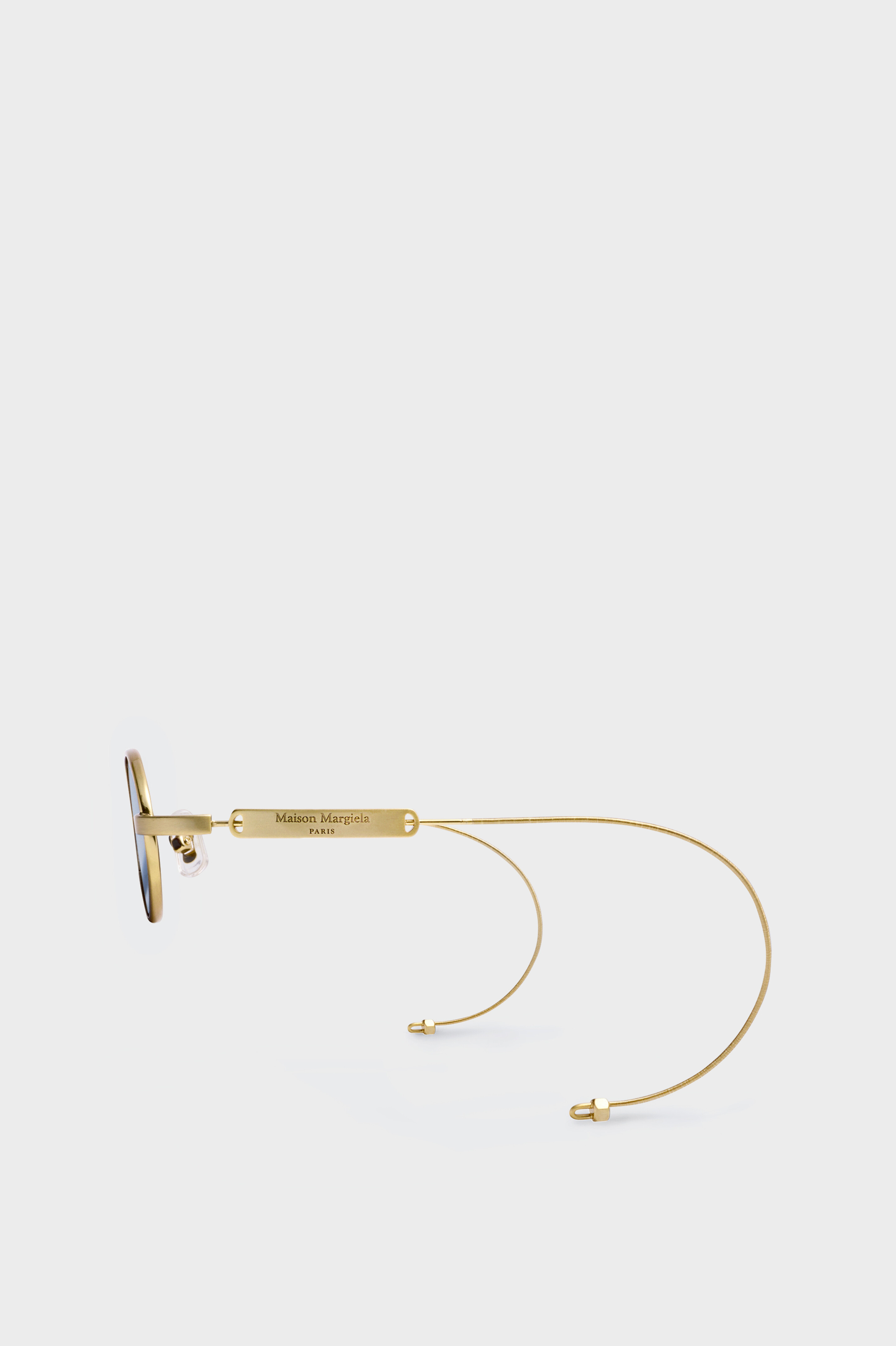 Gold Oval Sunglasses | Maison Margiela x Gentle Monster​