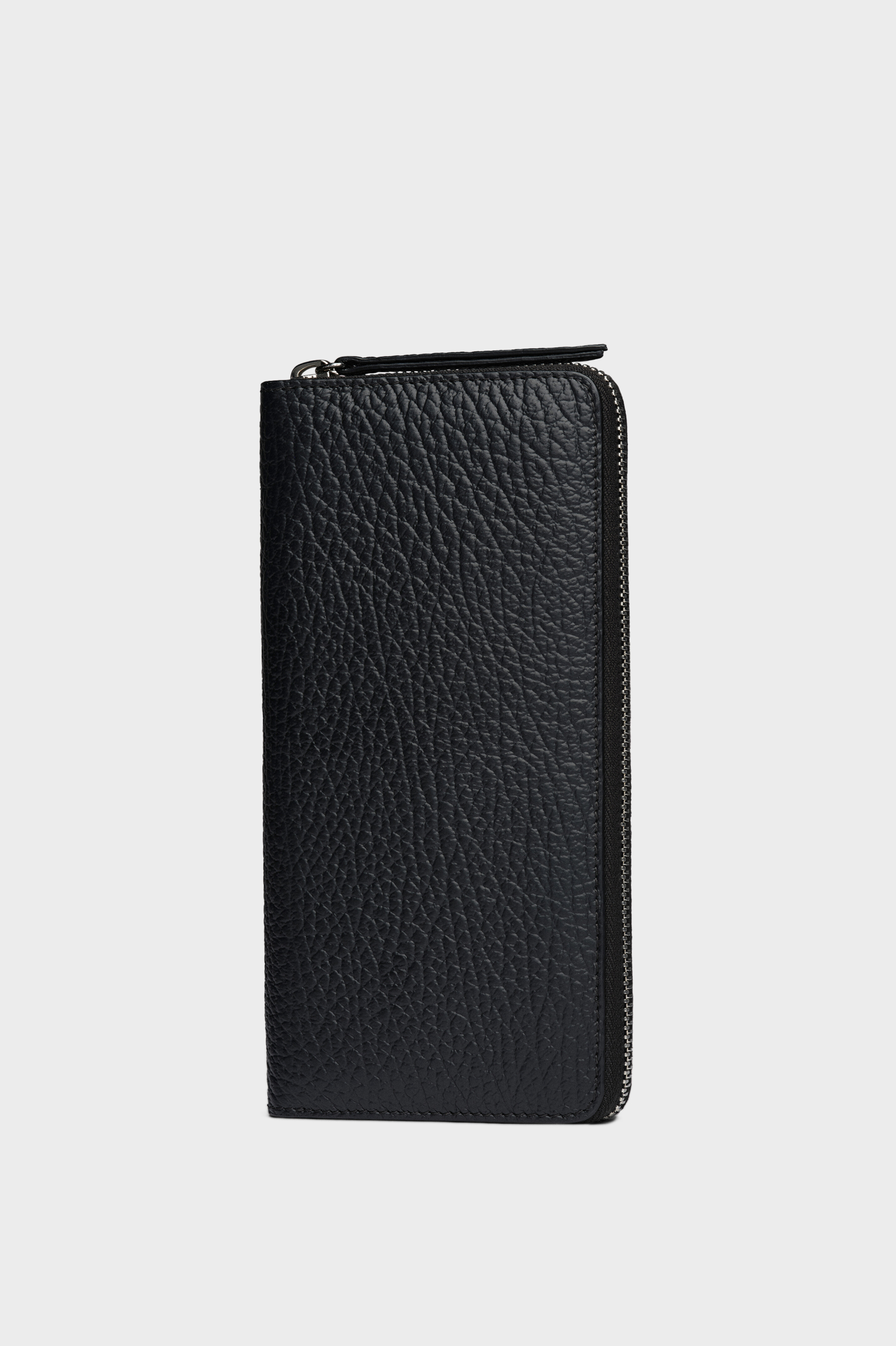 4ステッチ ジップアラウンドウォレット ブラック | Maison Margiela公式