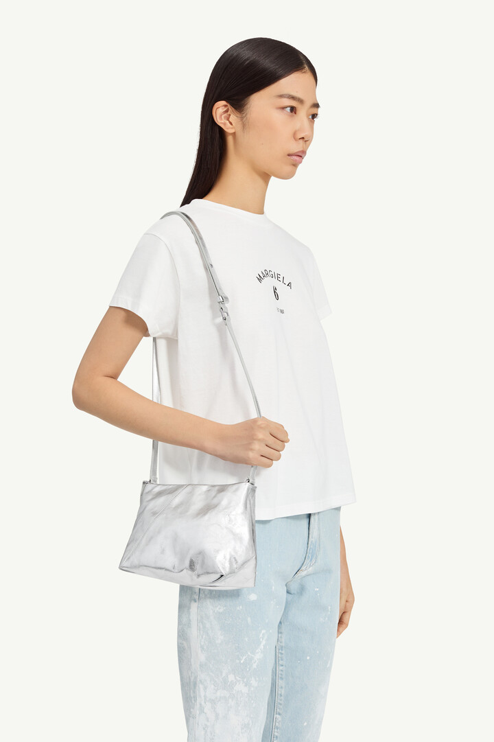 FOLDED J SHOULDER BAG