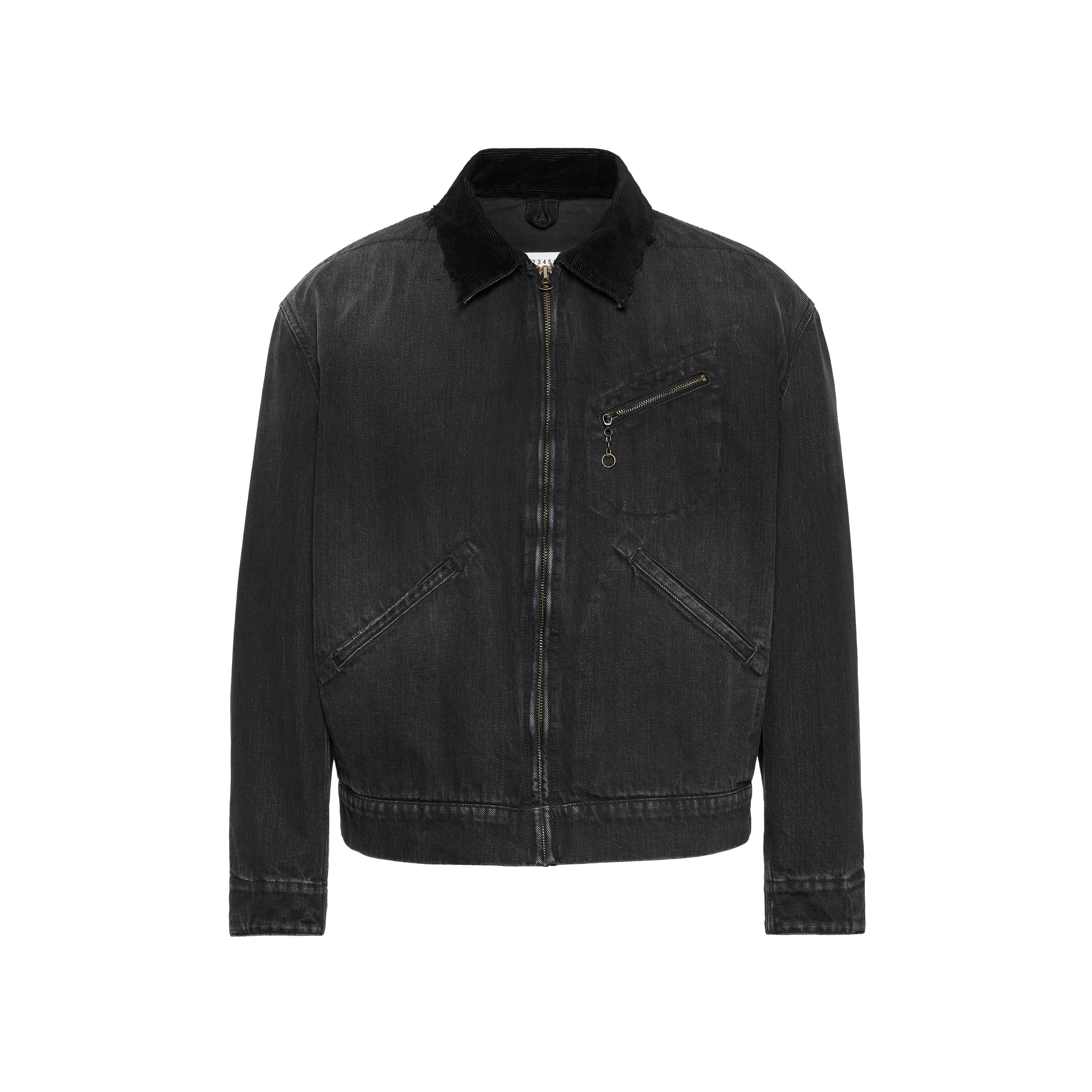 Men's Black Cotton Denim Jacket | Maison Margiela | Maison Margiela
