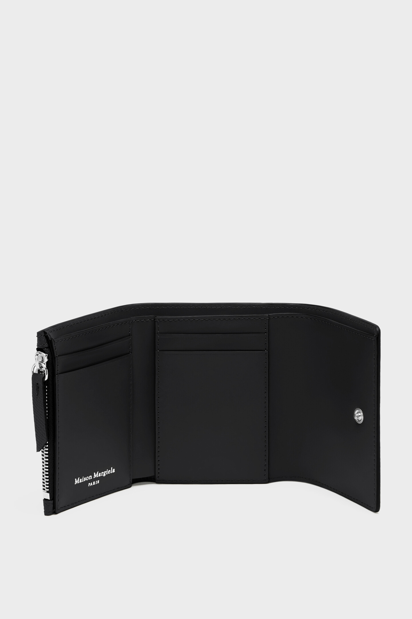4ステッチ 三つ折り ウォレット ブラック | Maison Margiela公式