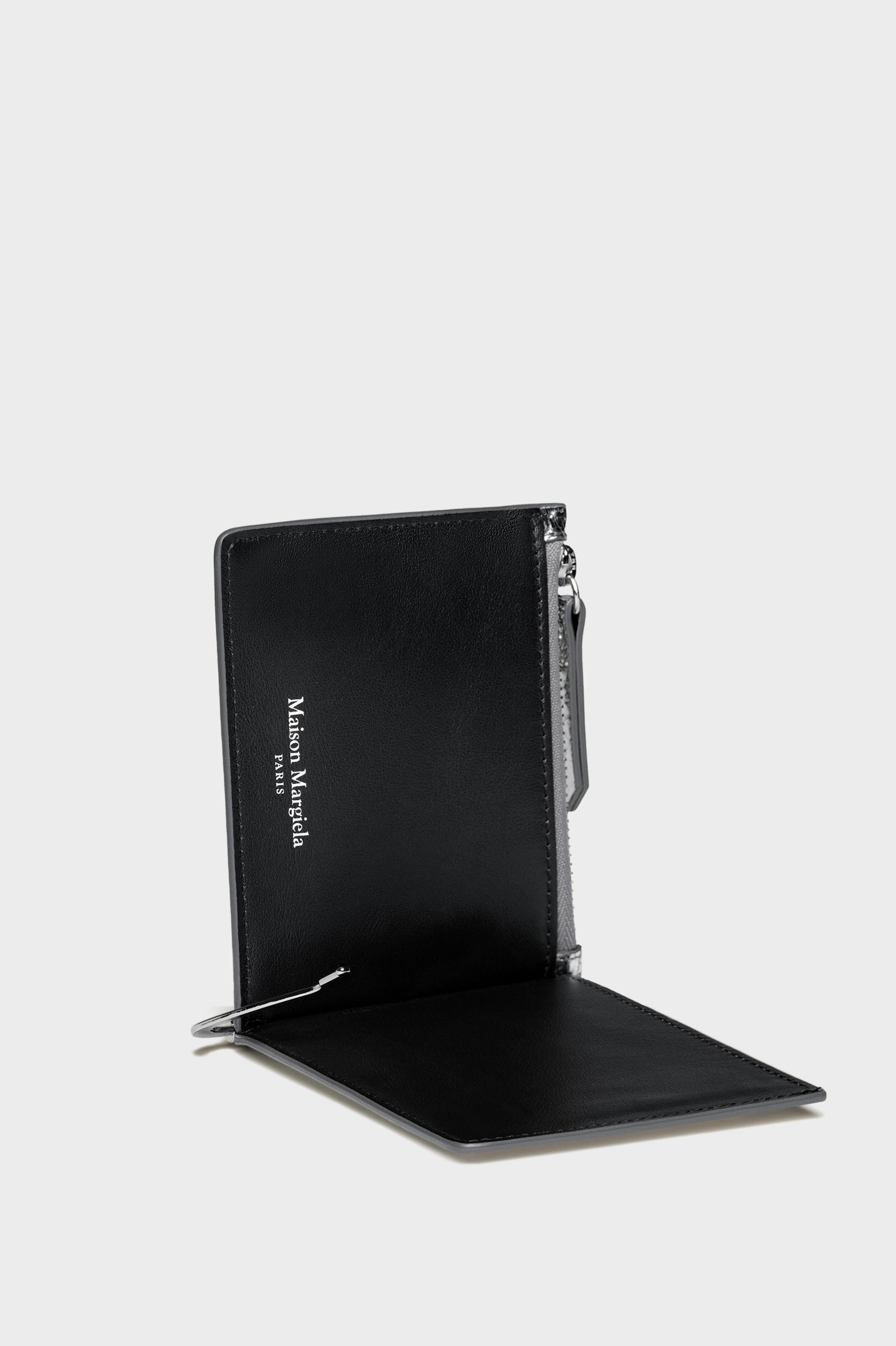 ■財布 Maison Margiela Bi-Fold Clip Wallet Women'S Purse Wallet - Mirror | Maison Margiela