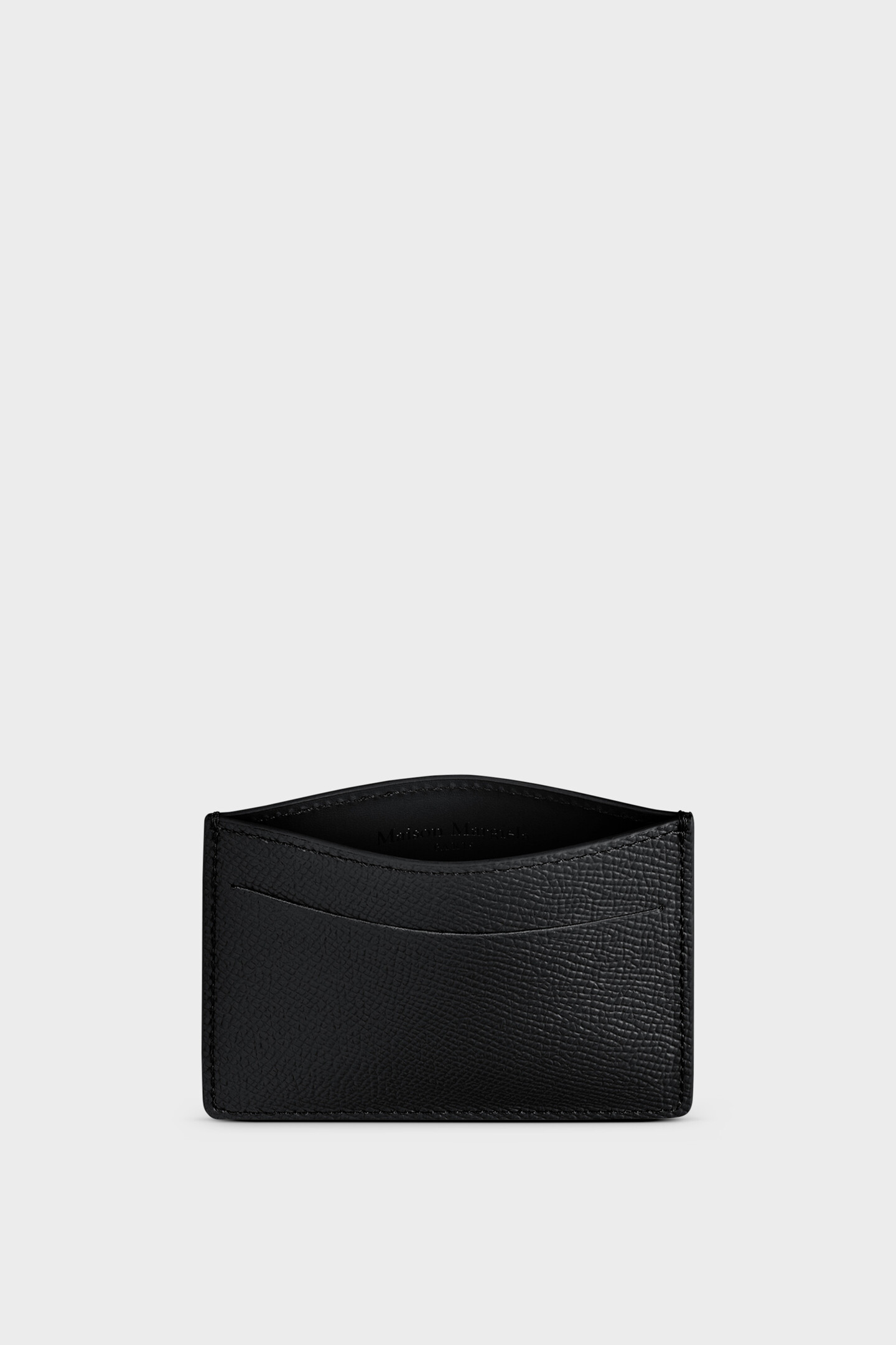 Black Leather Small Cardholder | Maison Margiela