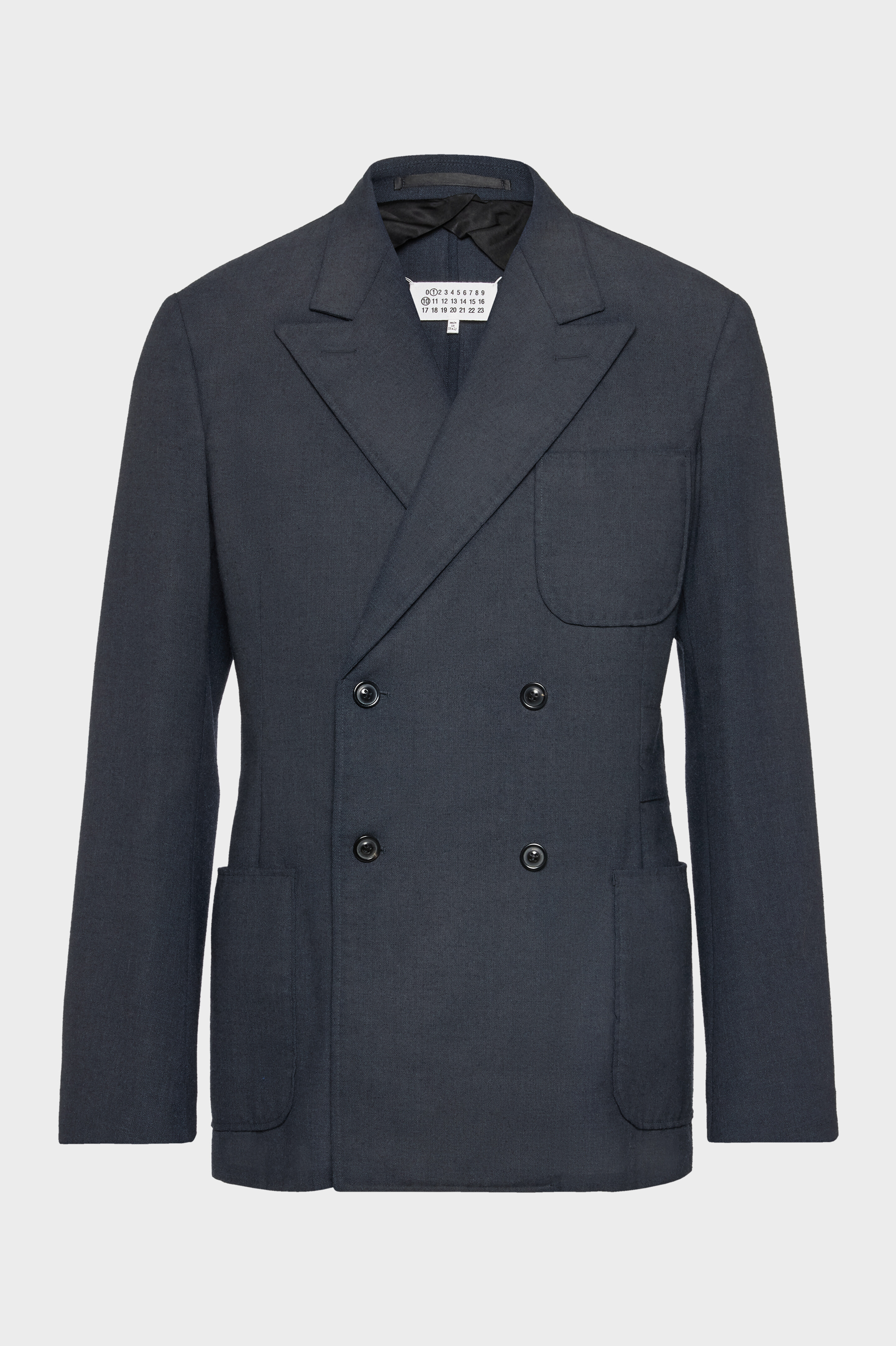 Men's Blue Wool Blazer | Maison Margiela