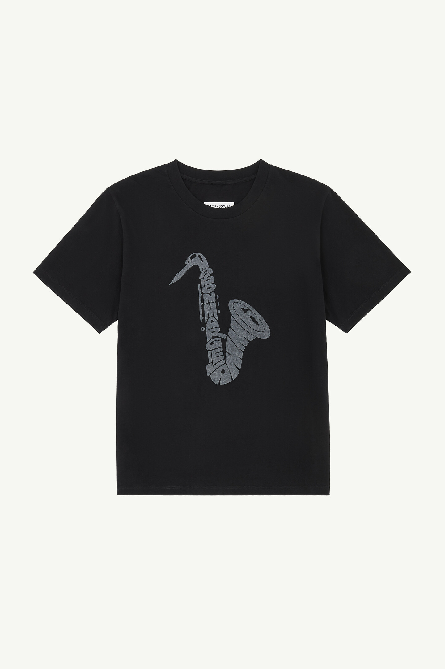 Men's Cotton Saxaphone T-Shirt | MM6