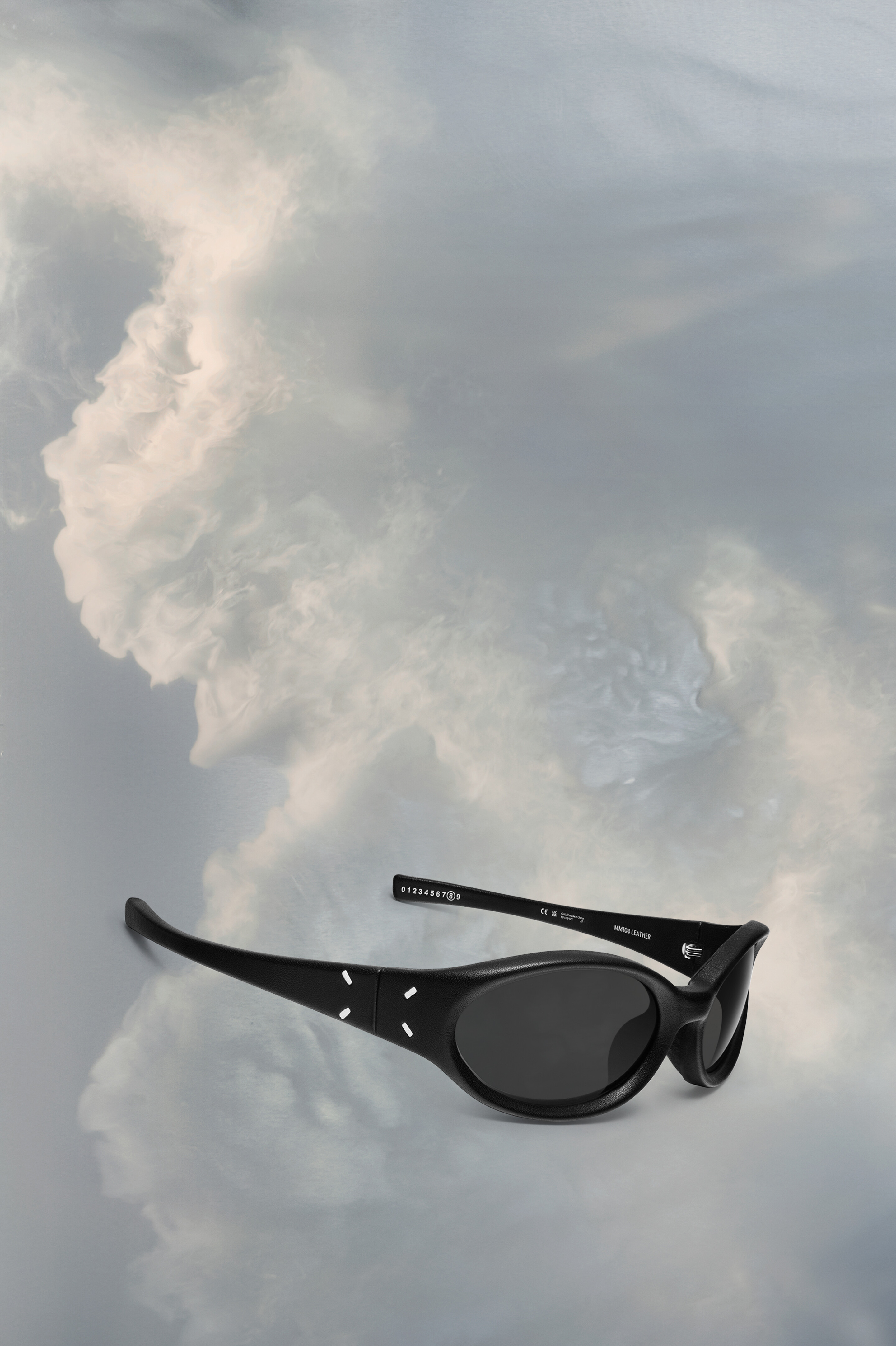 Black MM X Gentle Monster MM104 LEATHER | Maison Margiela Official