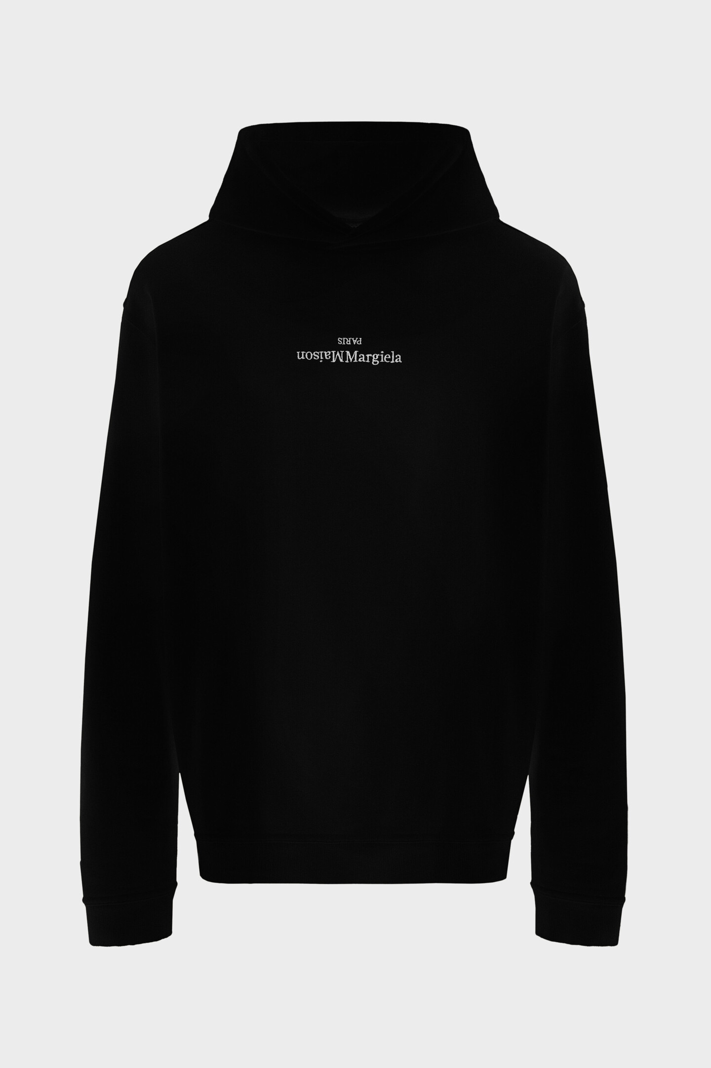 Black Cotton Hooded Sweatshirt | Maison Margiela