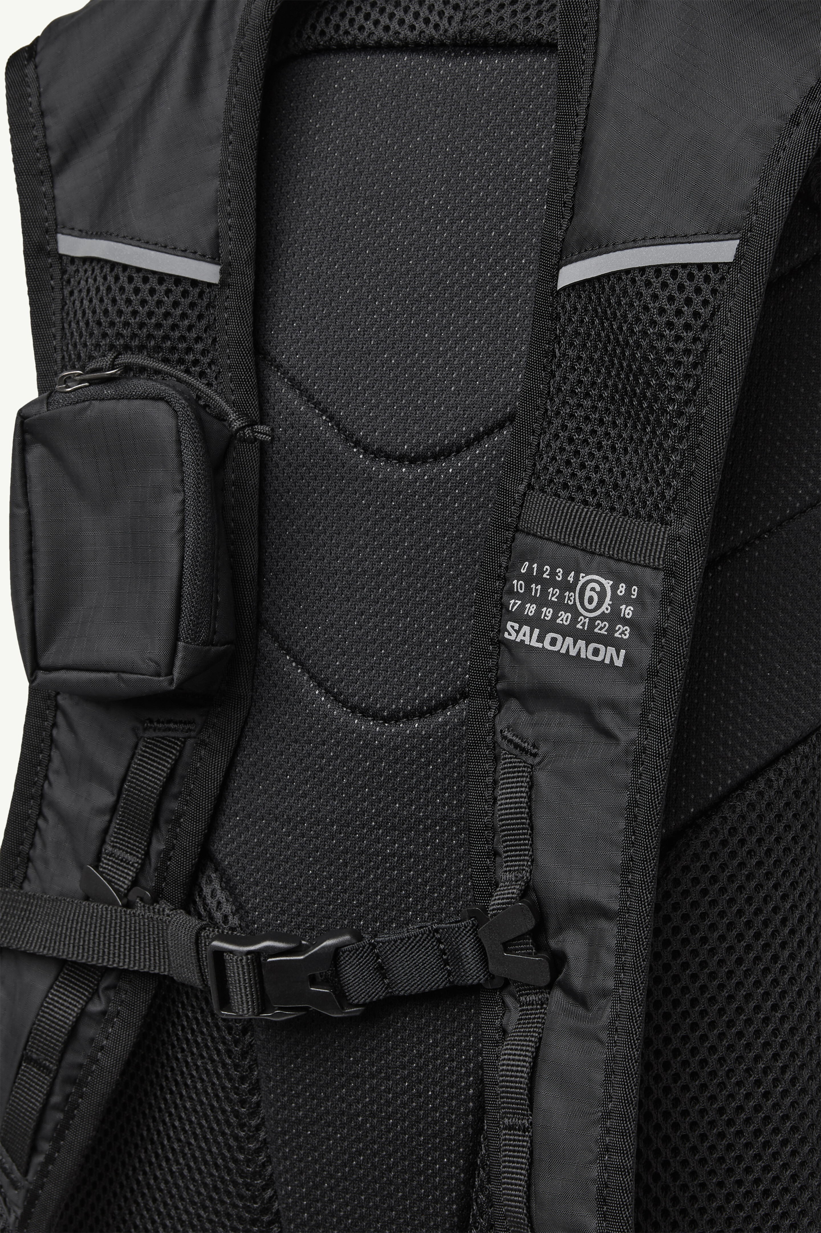 Black Nylon Backpack MM6 x Salomon | MM6 | Maison Margiela