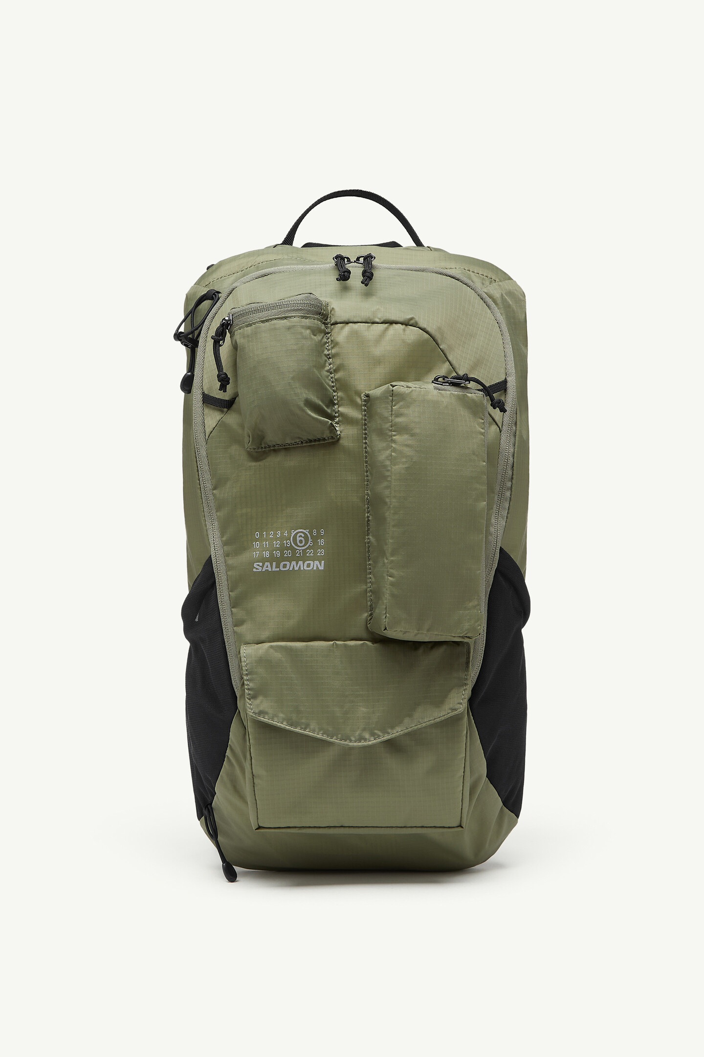 Green MM6 x Salomon Numeric Nylon Backpack | MM6 Official