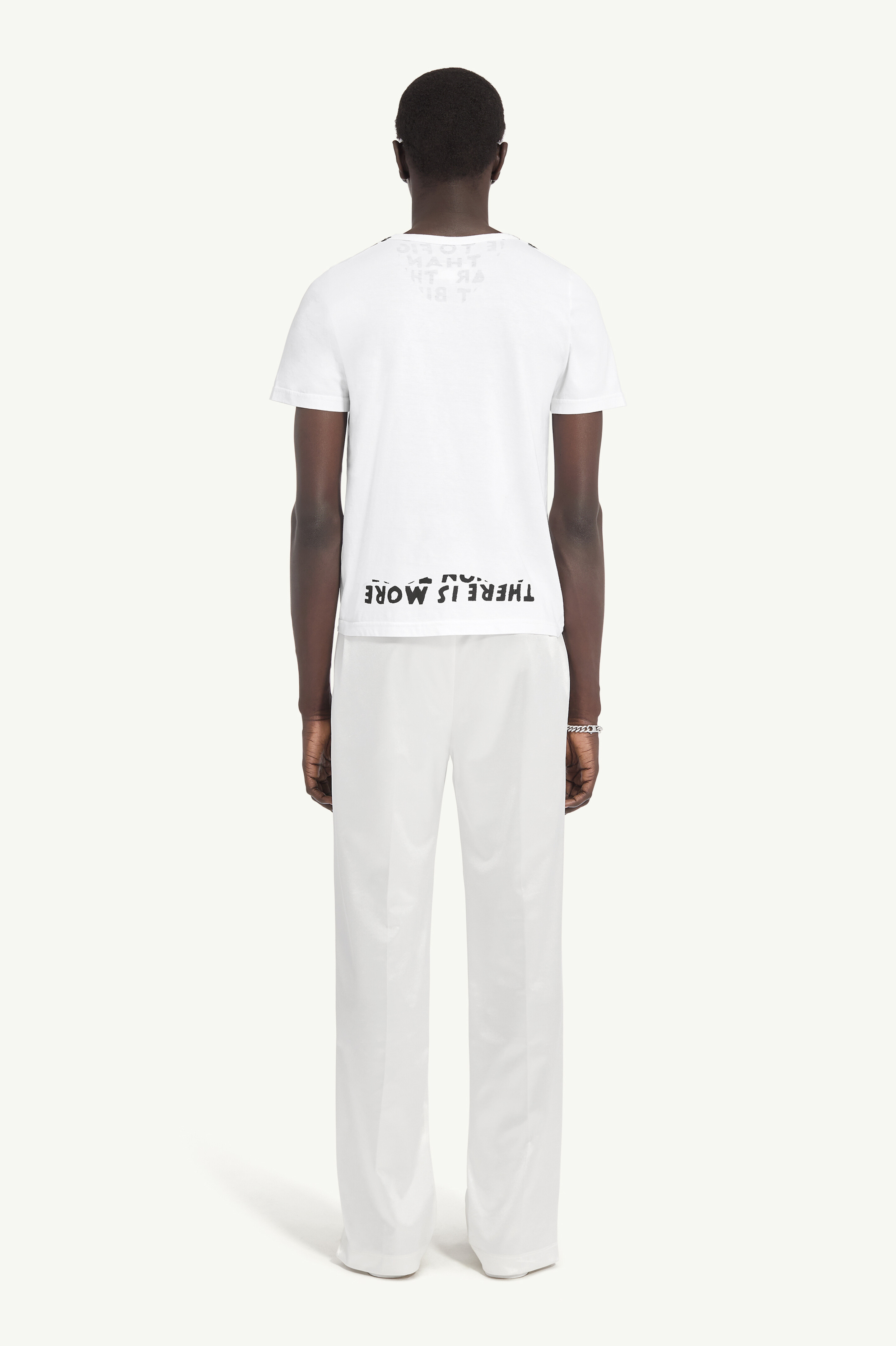 MAISON MARGIELA/メゾンマルジェラ VネックTシャツ　XS MM6 MAISON MARGIELA｜V-NECK SS T-SHIRTS｜BLACK｜2025春夏