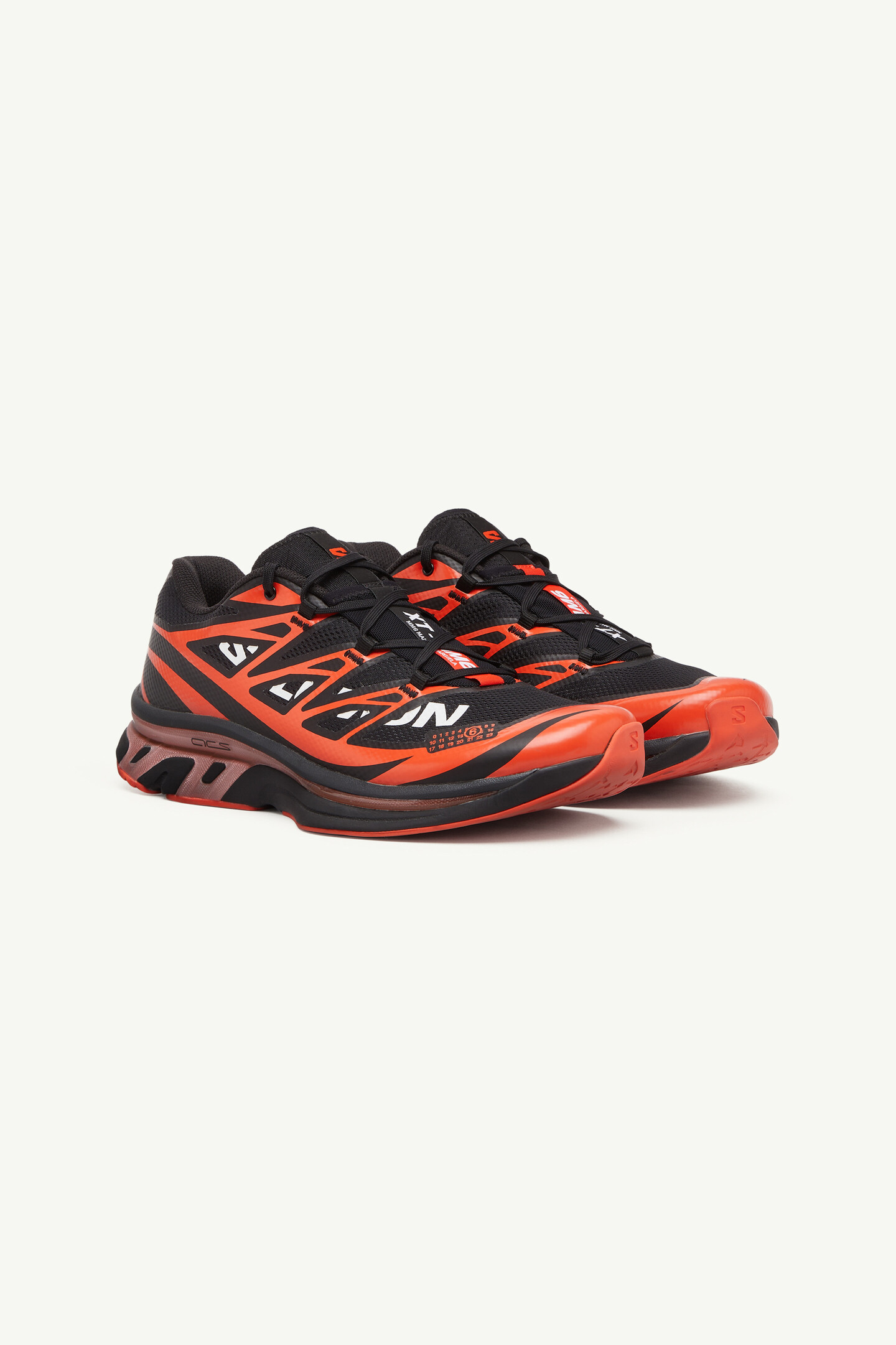 Men's Black & Red Sneakers MM6 x Salomon Xt | MM6