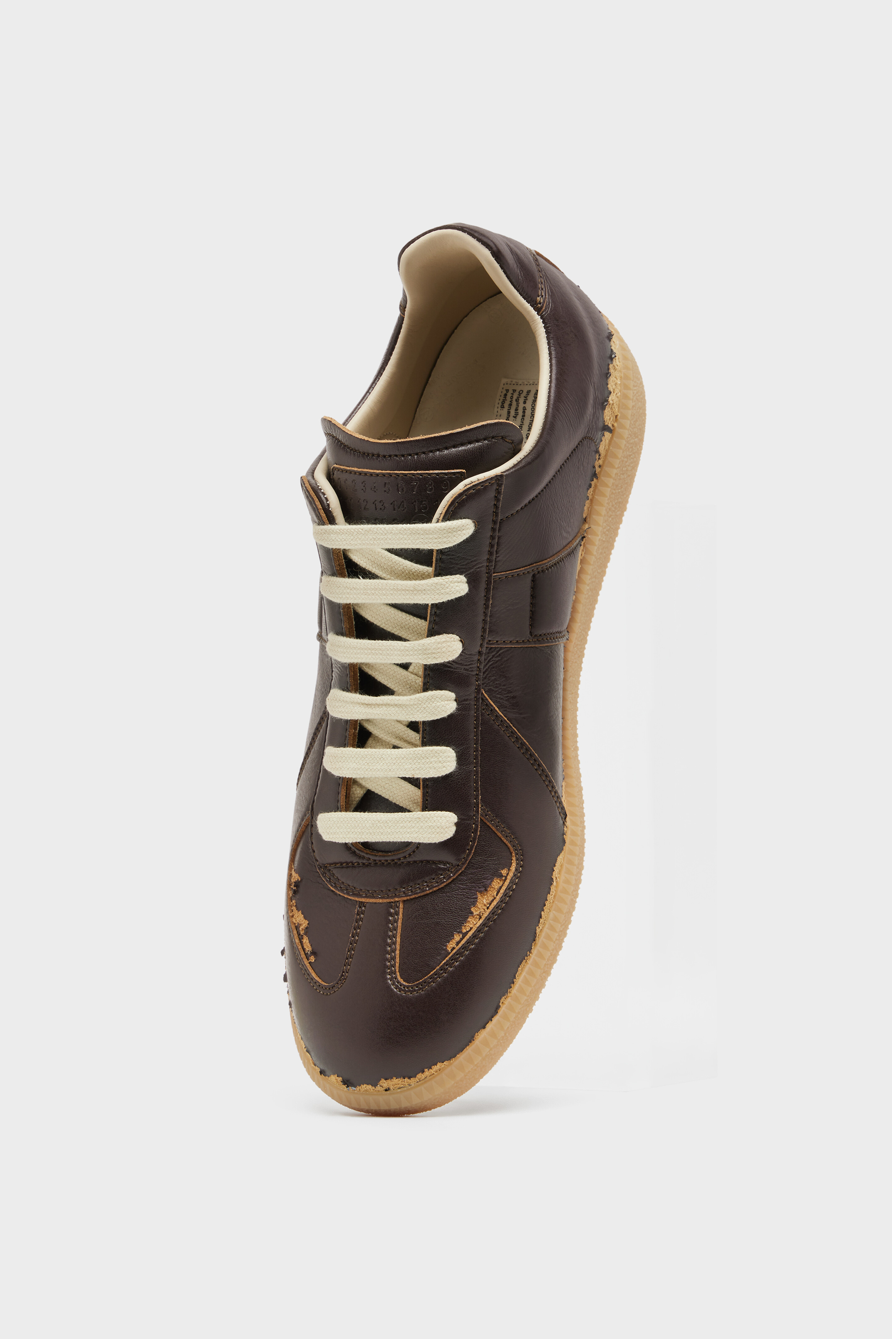 Men's Brown Replica Sneakers | Maison Margiela