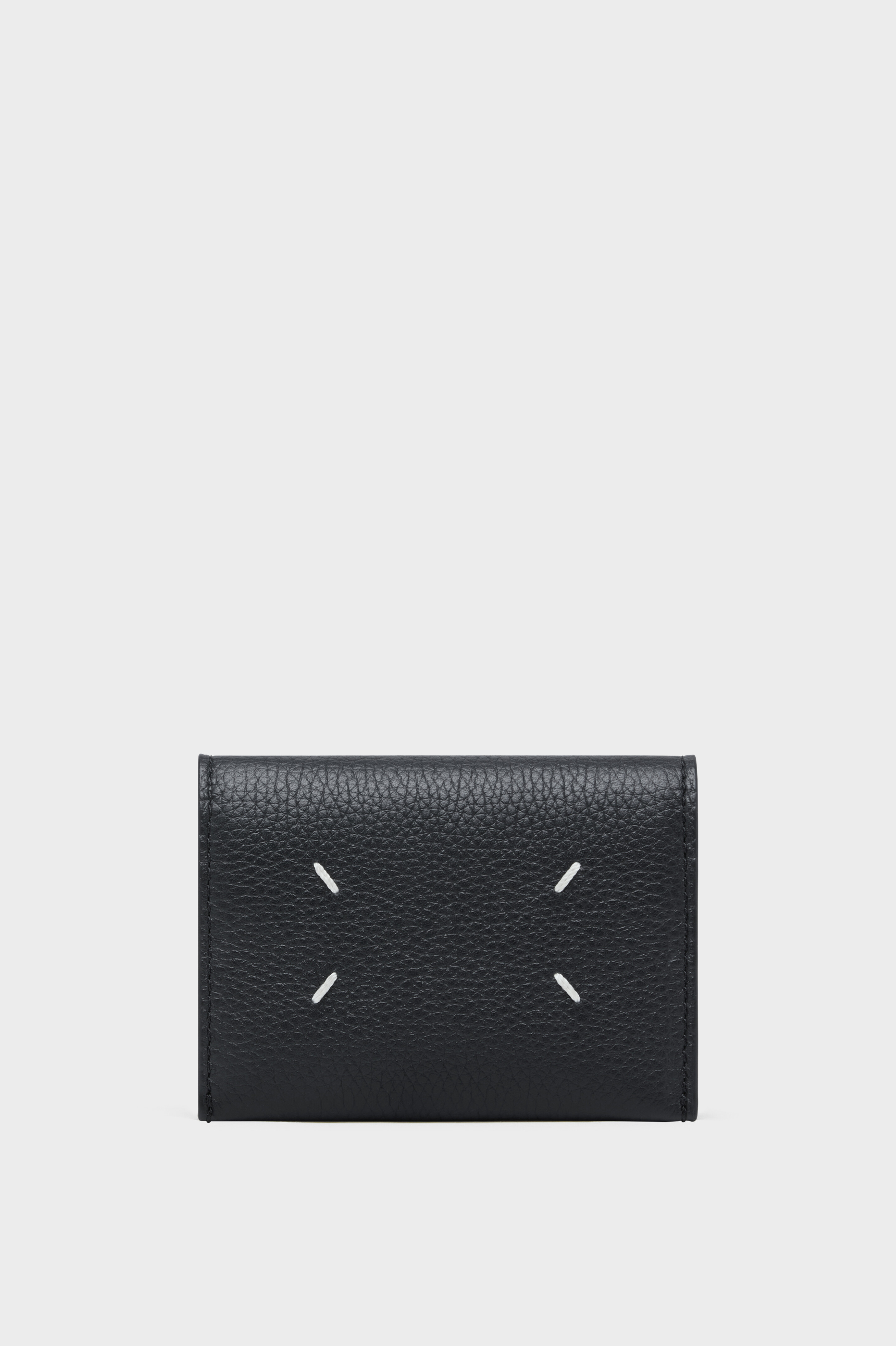Black Calf Leather Dress-Age Cardholder | Maison Margiela