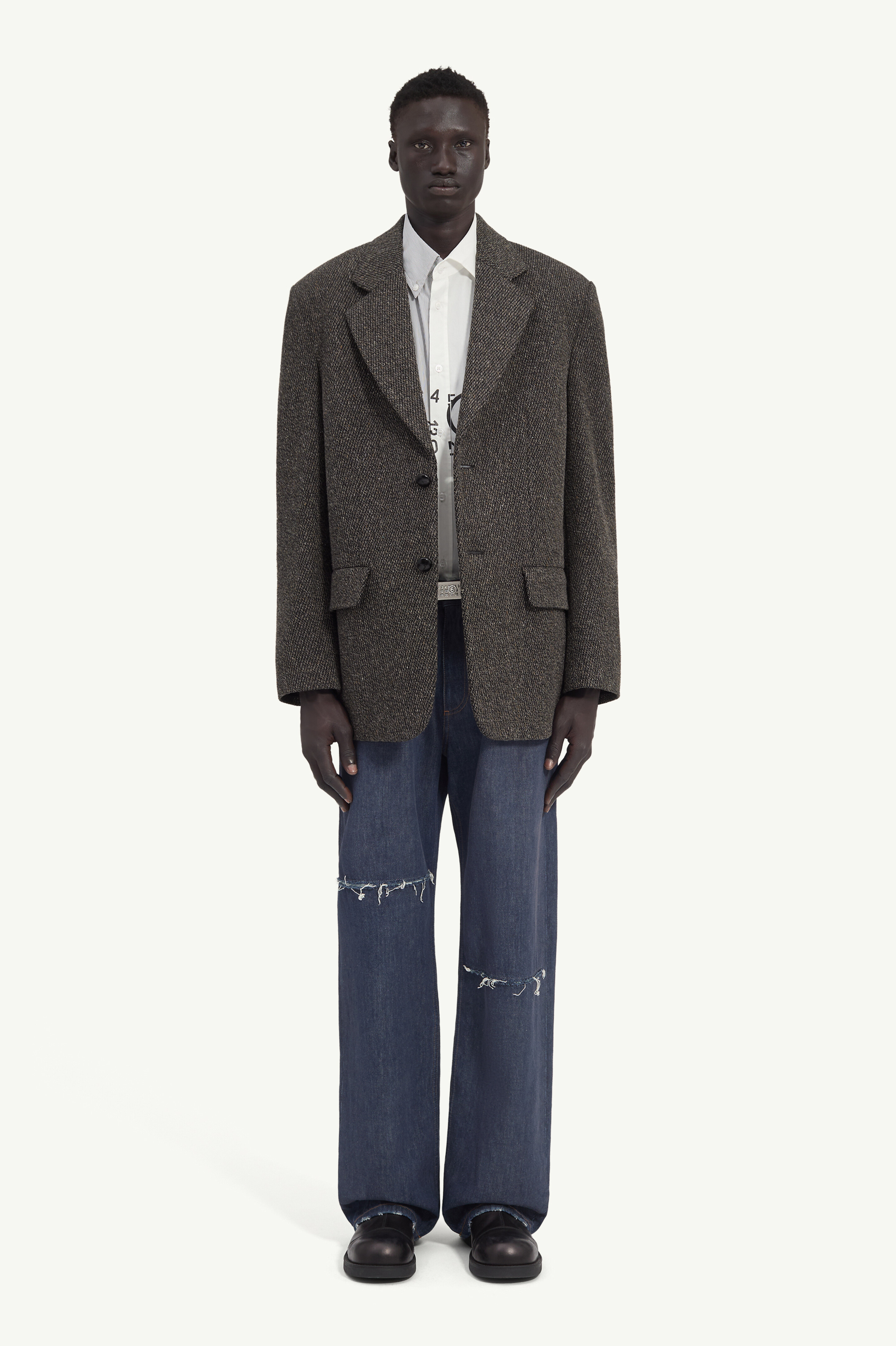 Maison Margiela ウールツイード スーツジャケット