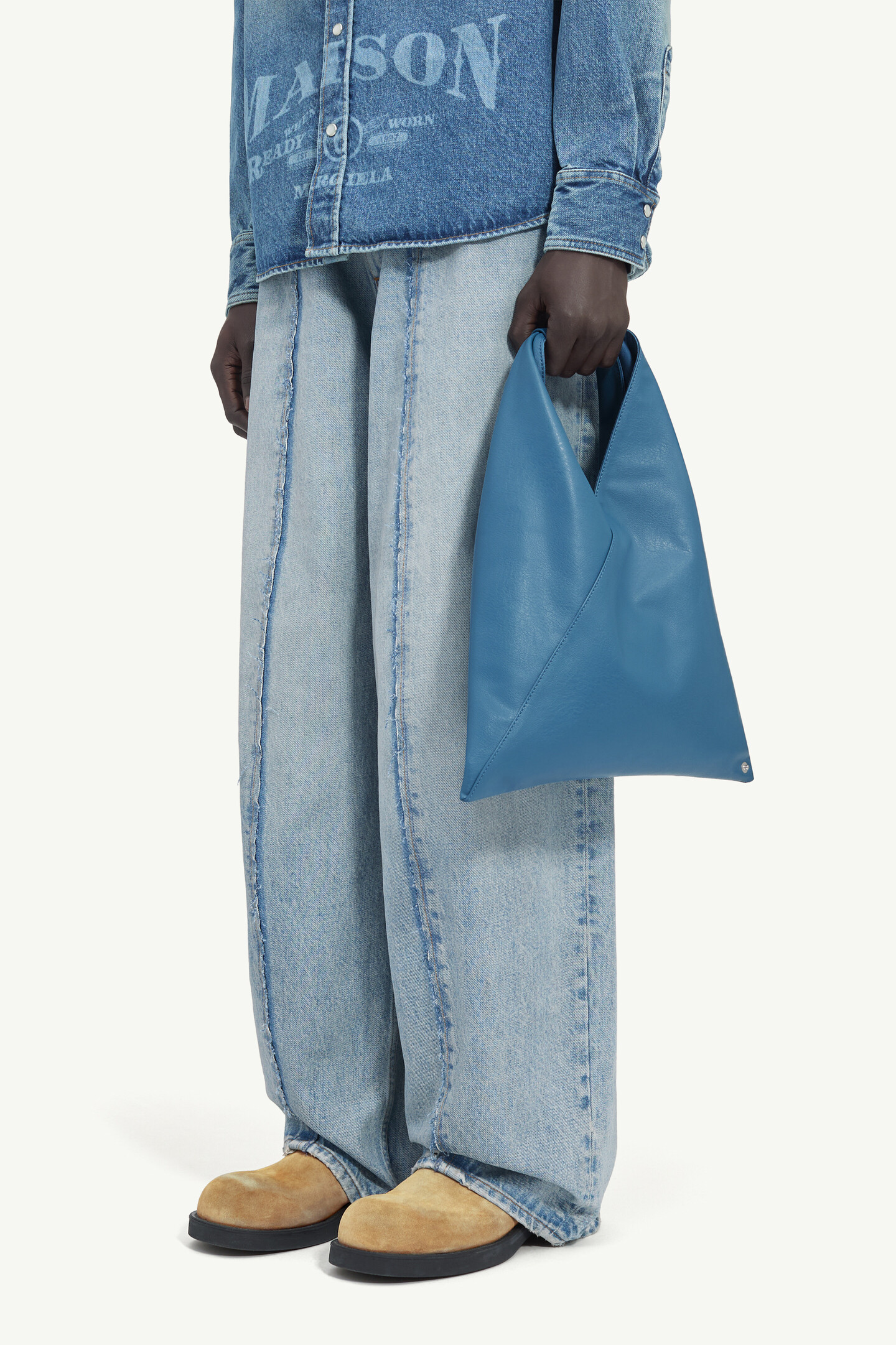 Blue Japanese Bag Classic Small | MM6 Official