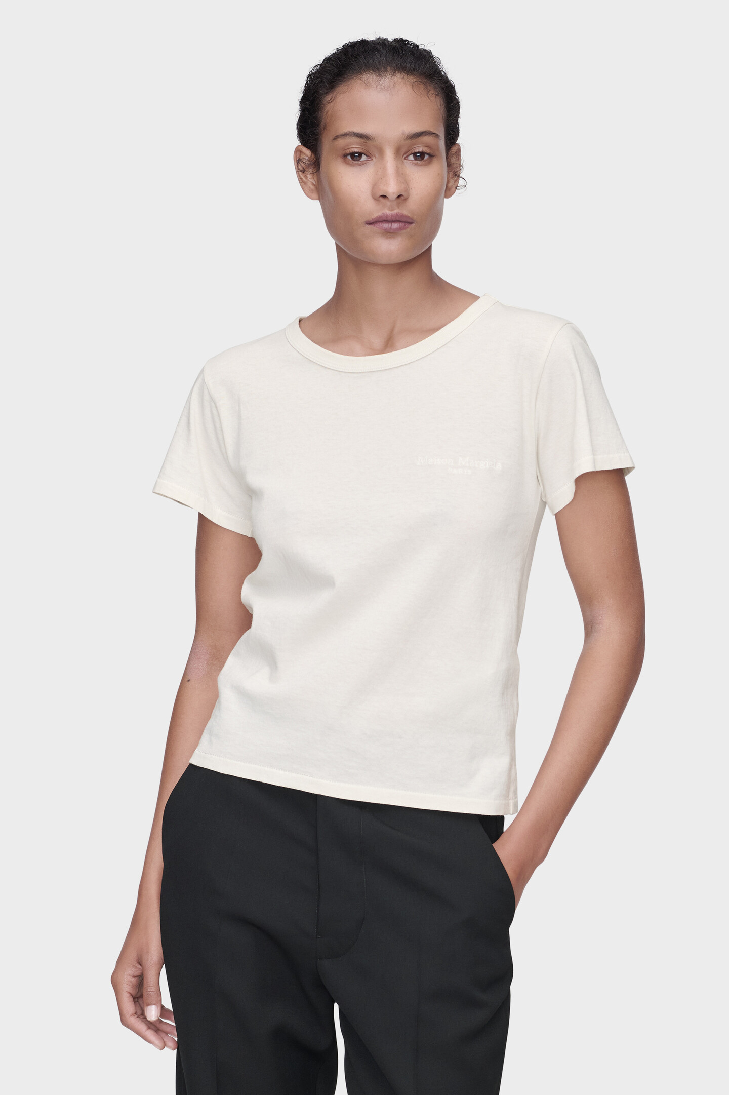 コットン ジャージーTシャツ ホワイト | Maison Margiela公式