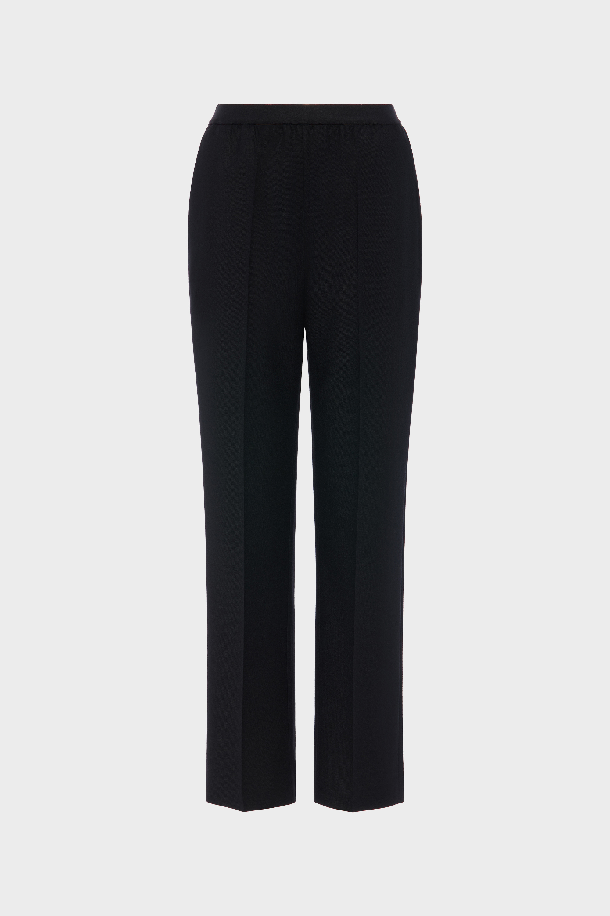 Black Wool straight-Leg trousers | Maison Margiela Official