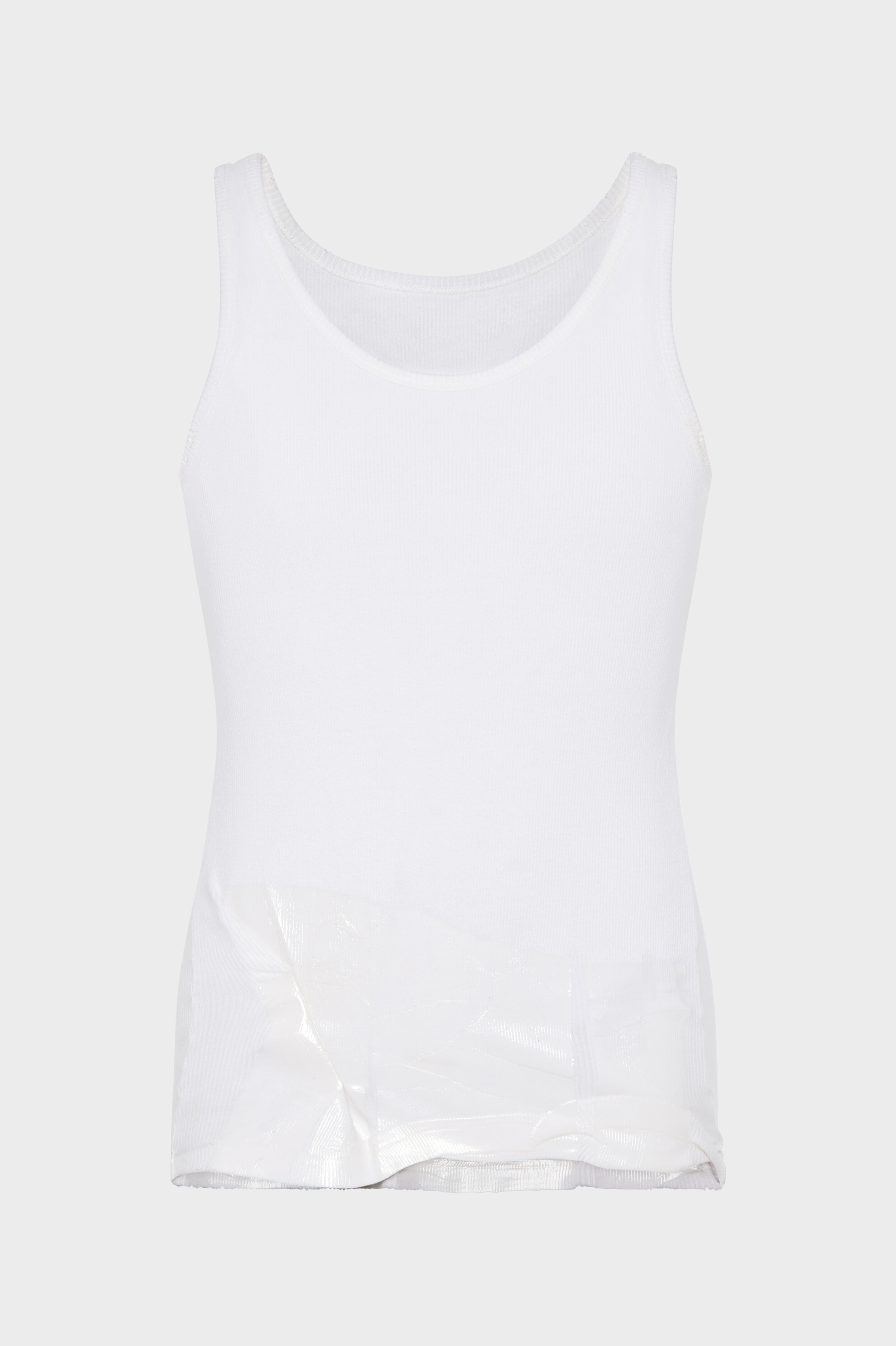 Taped Cotton Tank Top