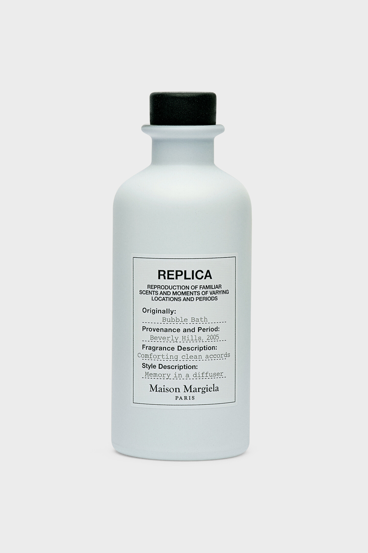 Silver Replica Bubble Bath scented diffuser | Maison Margiela Official