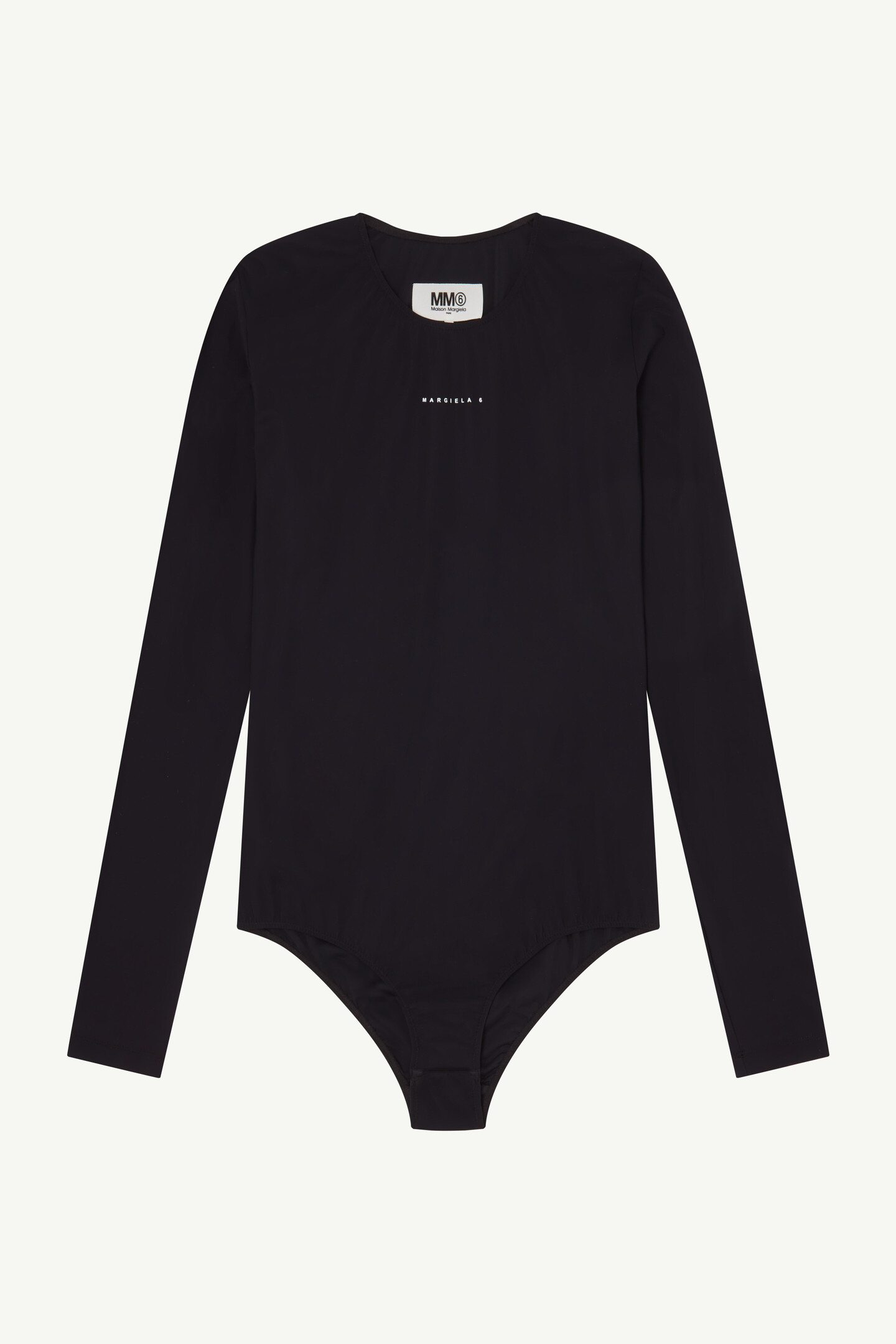 High-Neck Bodysuit Long Sleeves | Maison Margiela