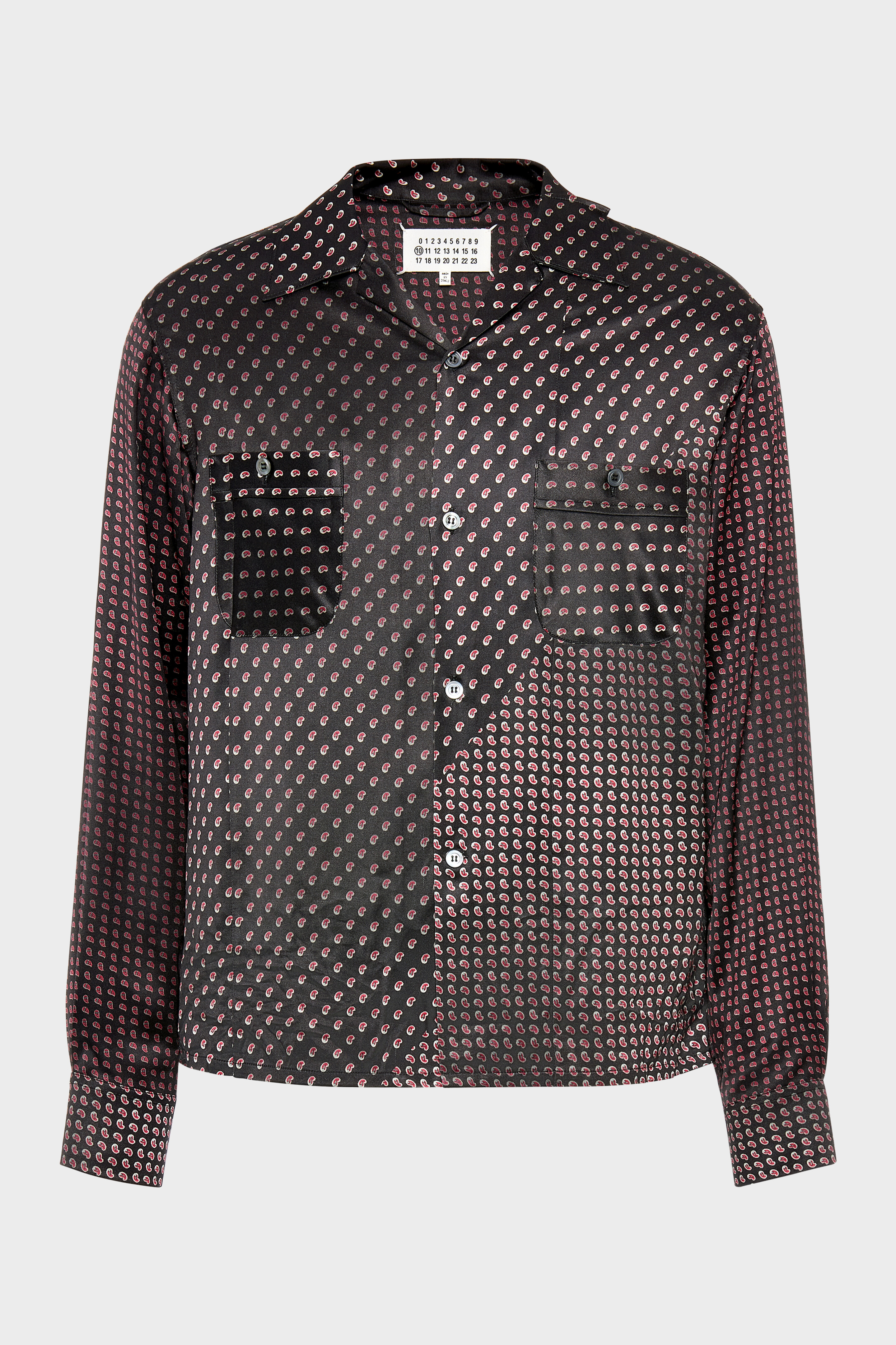 Paisley Print Long-Sleeve Shirt