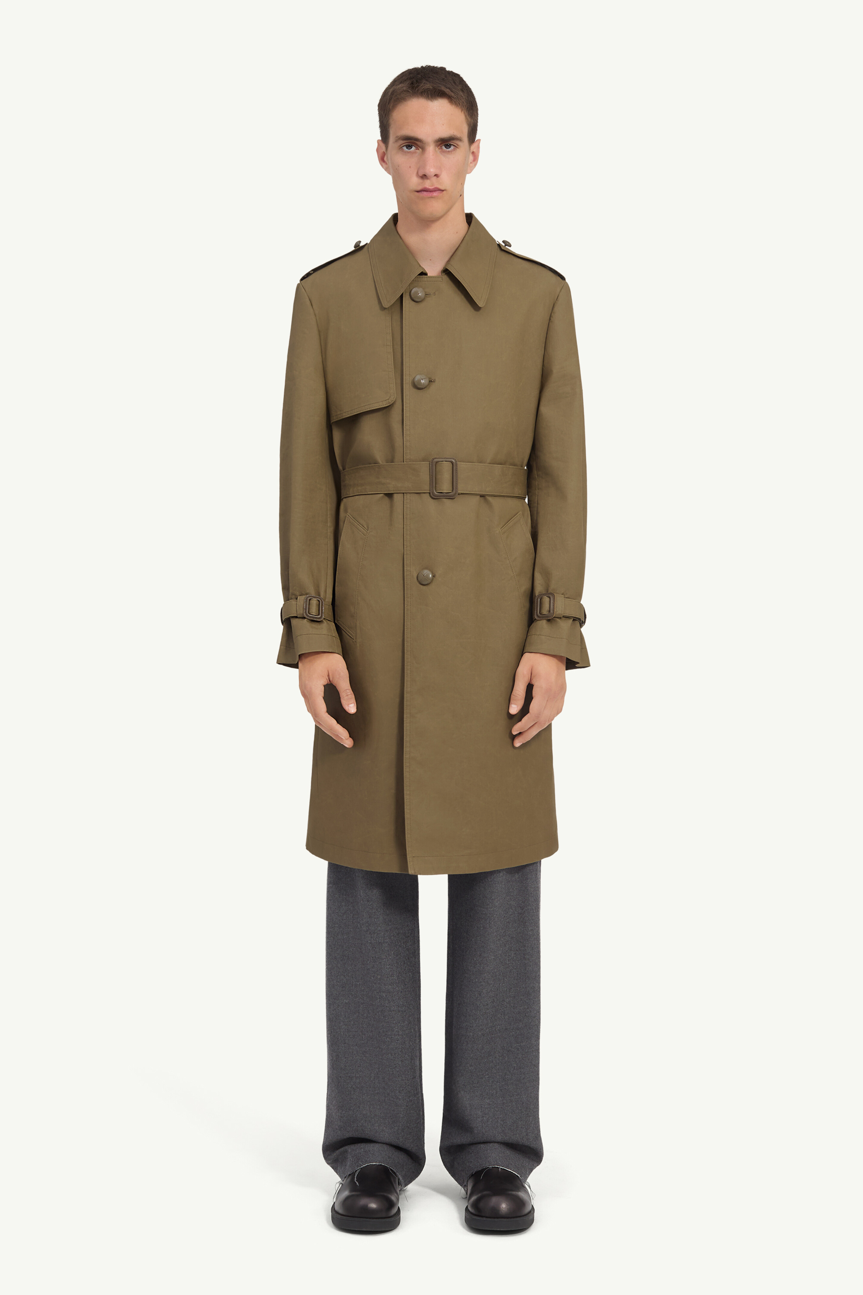 Maison Margiela コーテッドコットン トレンチ コート