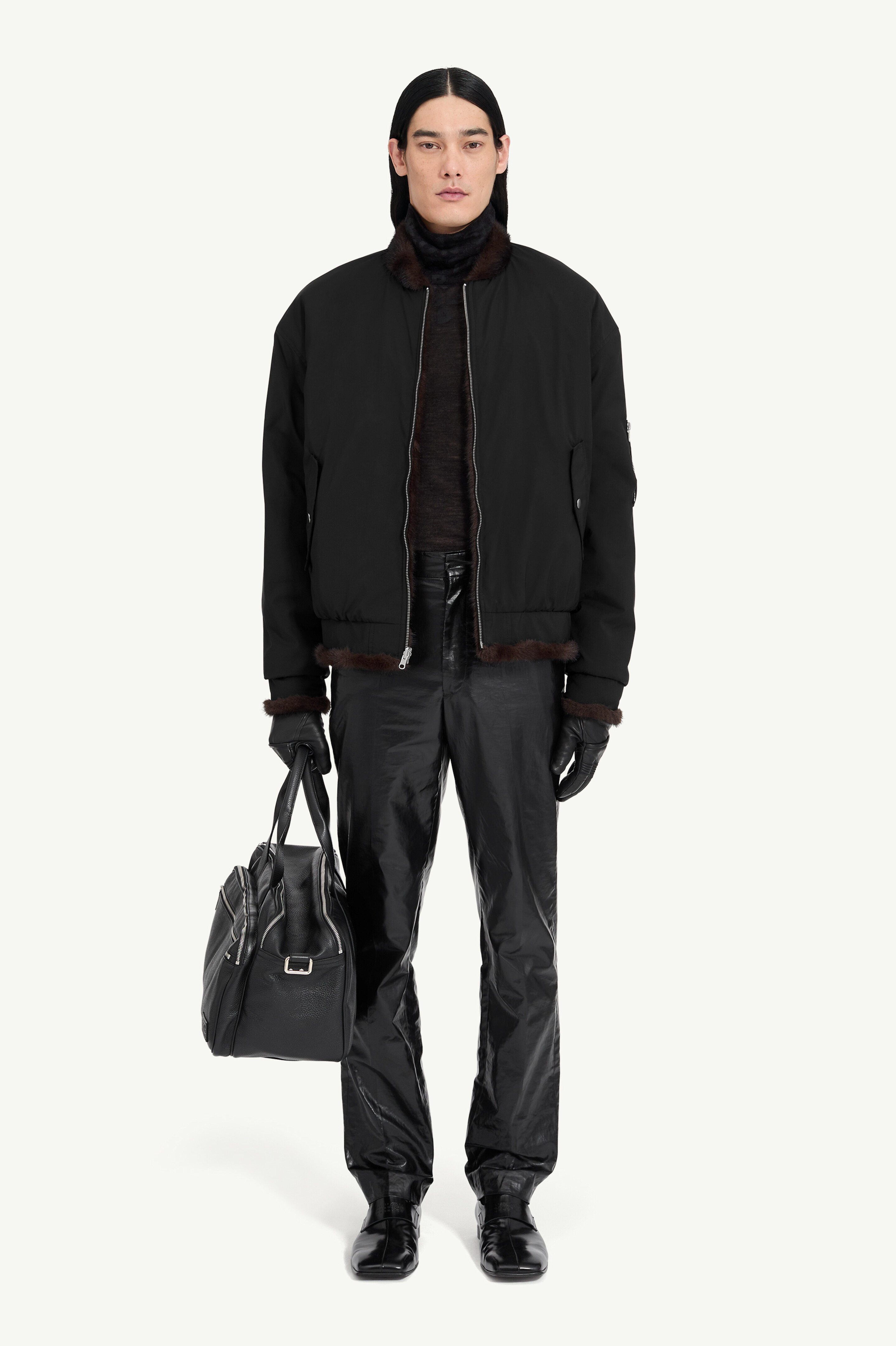 ジャケット・アウター Maison Margiela Matte Bomber Jacket Maison Margiela Matte Bomber Jacket Men's Relaxed Bomber Jacket | MM6