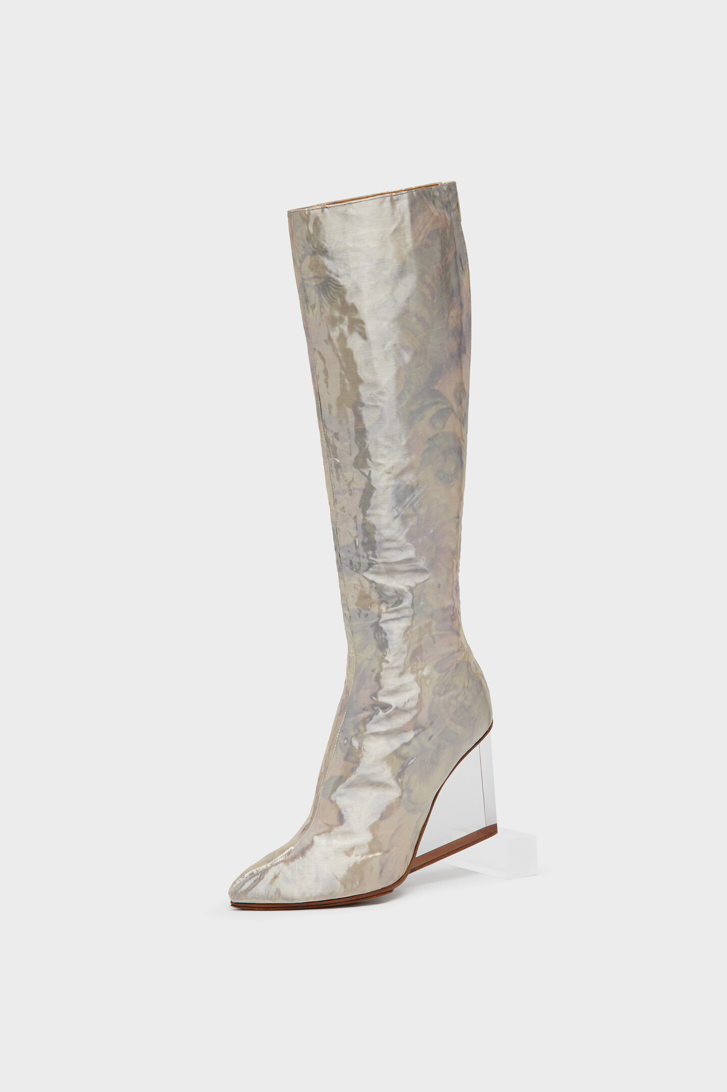 TABI CLAW PLEXI KNEE BOOTS H90