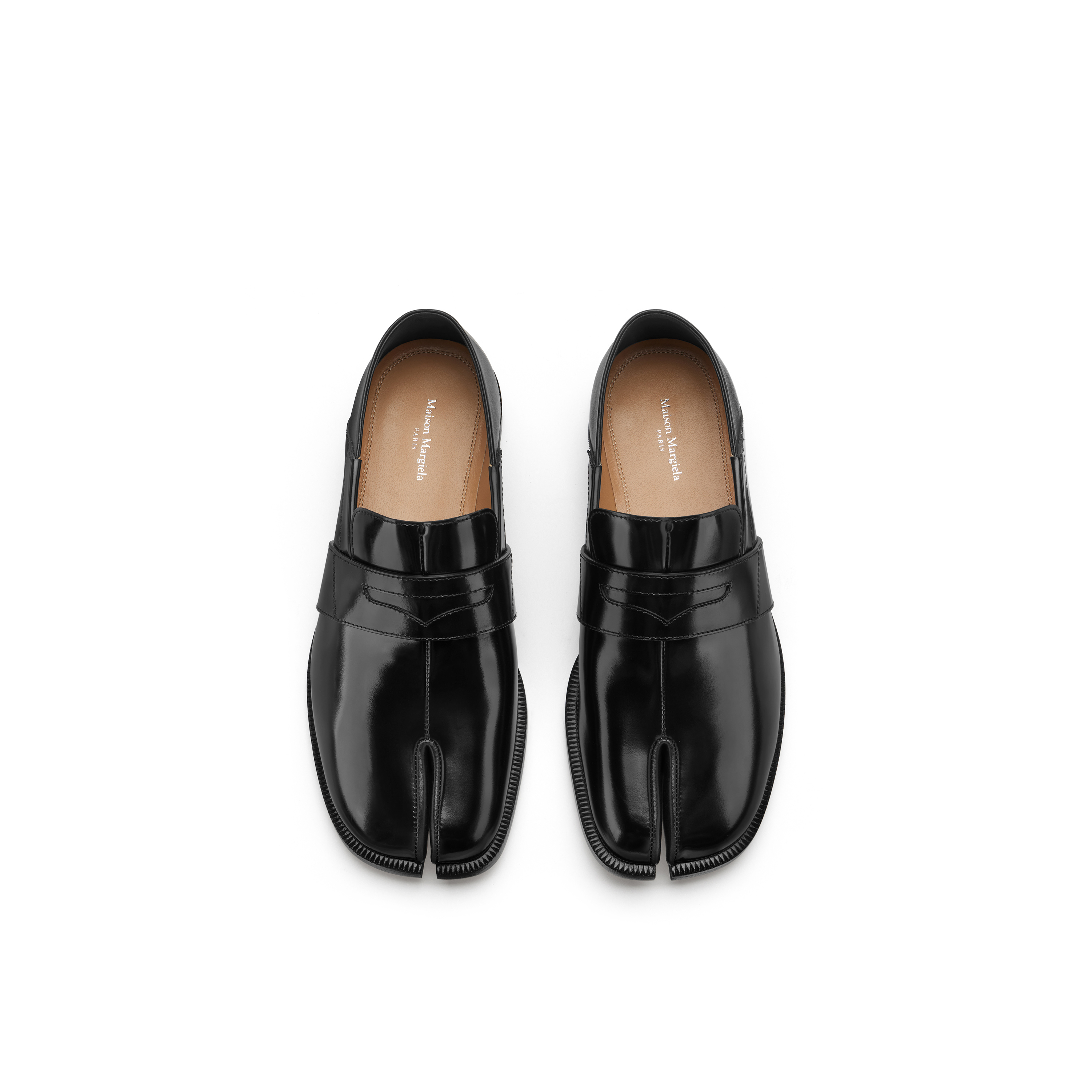 Black Tabi loafers | Maison Margiela Official