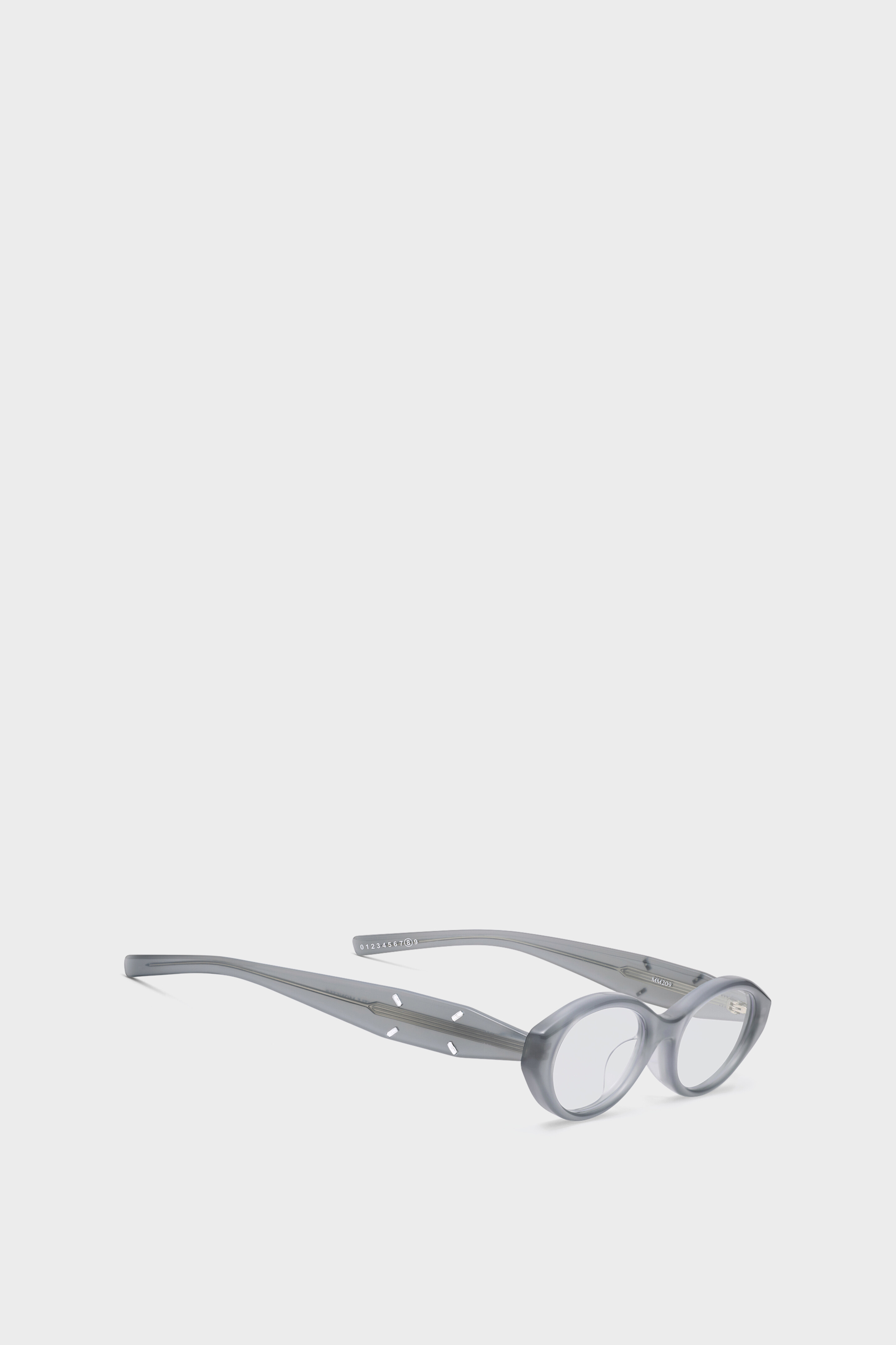 Gray Oval Glasses | Maison Margiela x Gentle Monster​