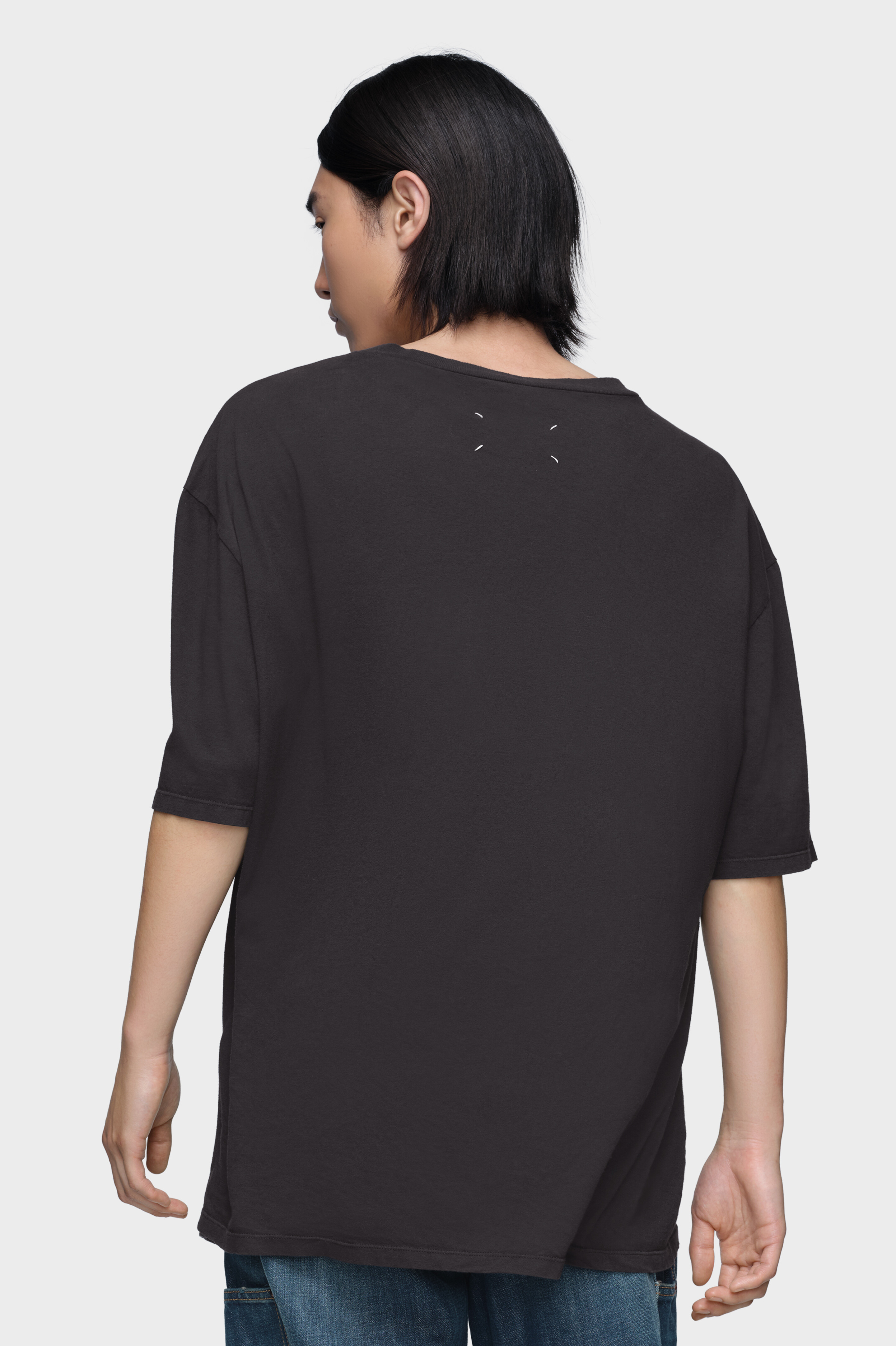 新品 46 マルジェラ 18ss コットンジャージTシャツ 紺 17805 S50GC0685_S23883_469_F.jpg